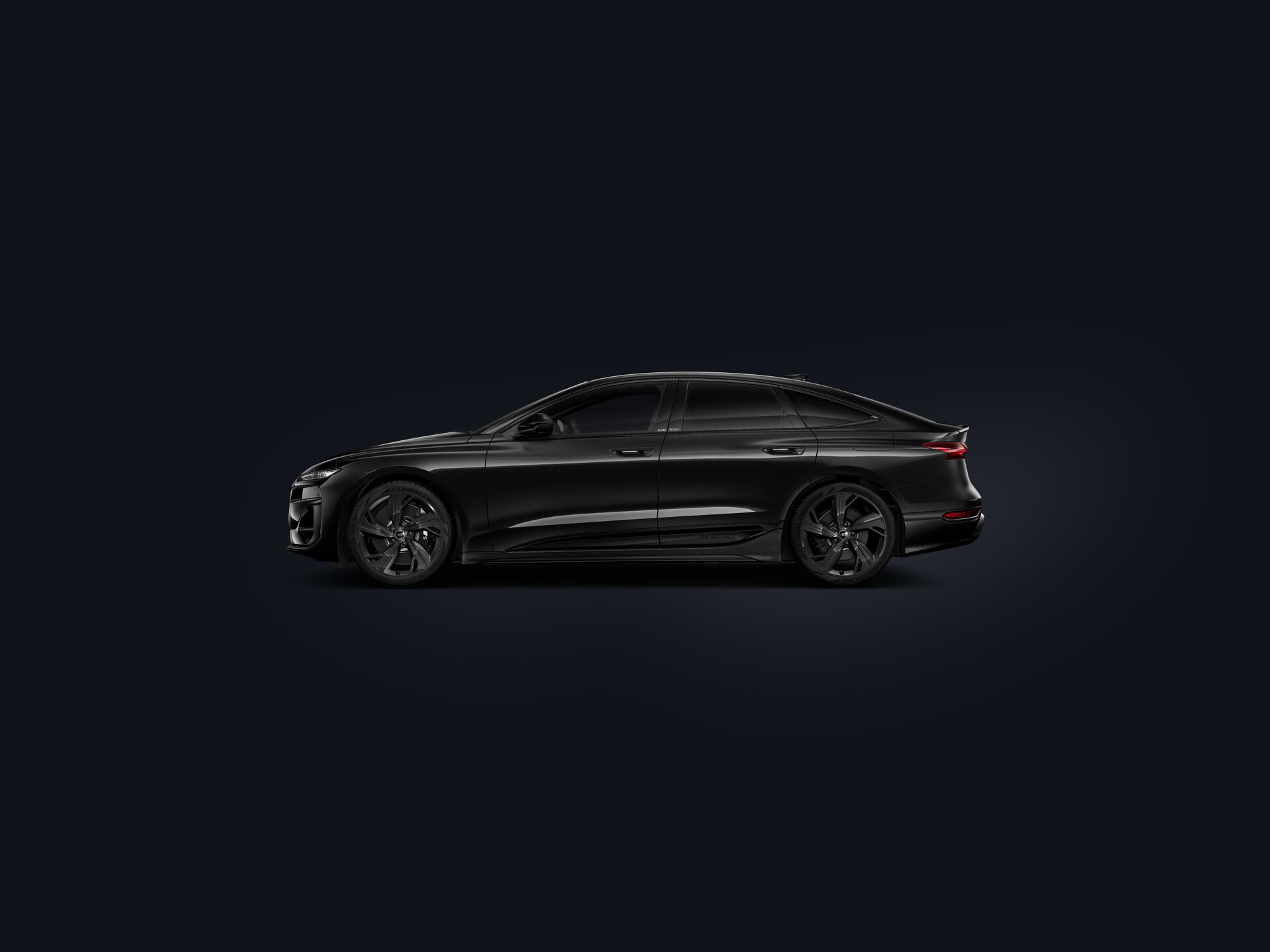 S6 Sportback e-tron side