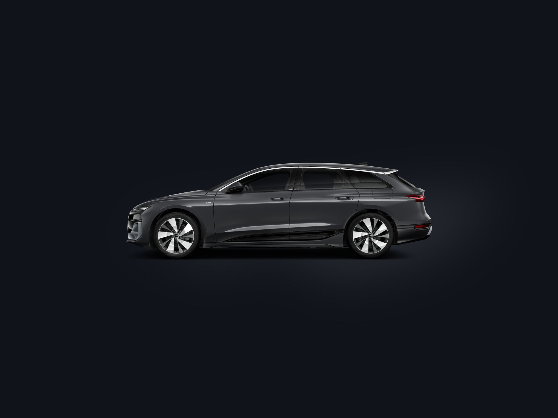 A6 Avant e-tron side