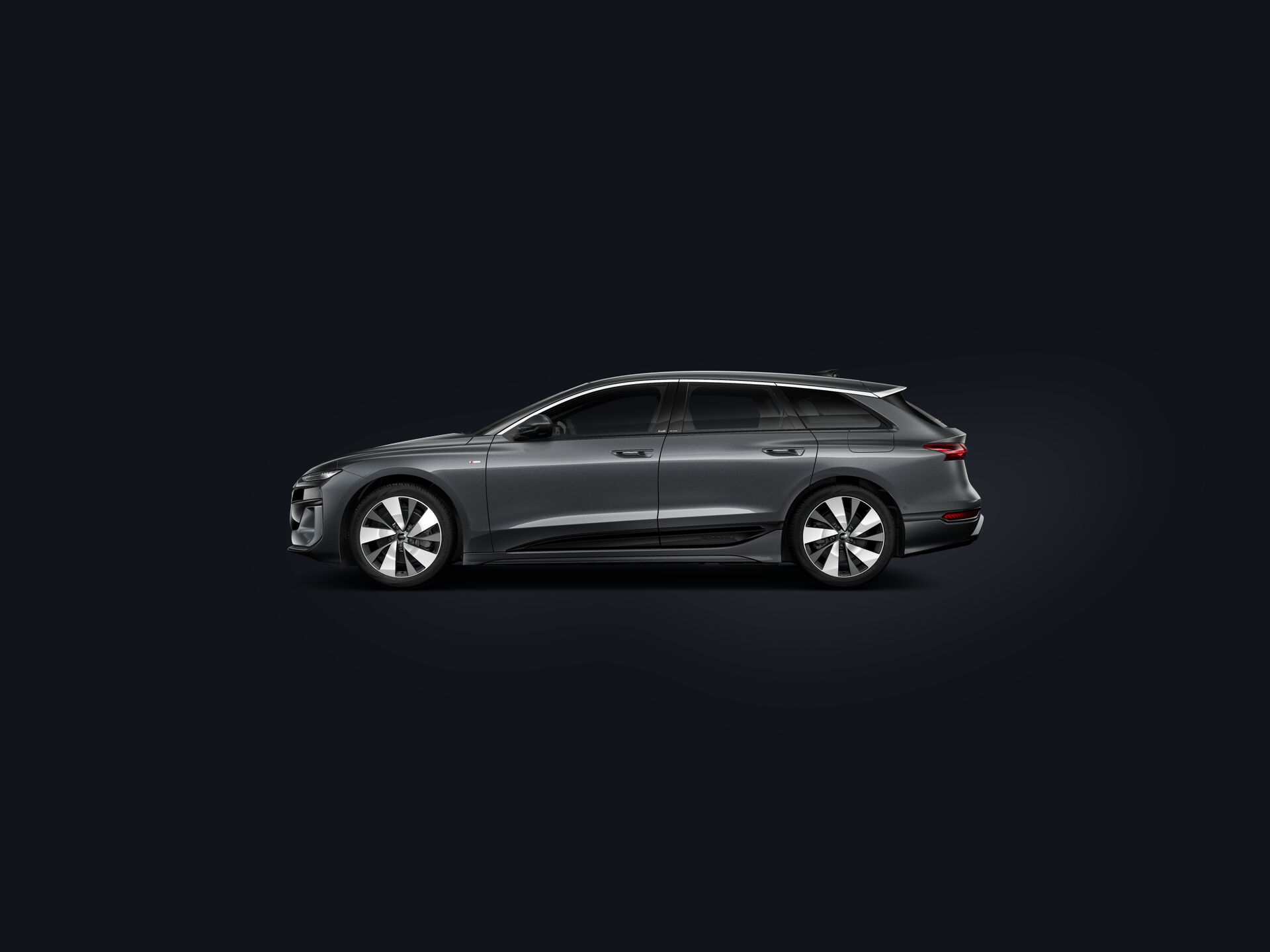 A6 Avant e-tron side