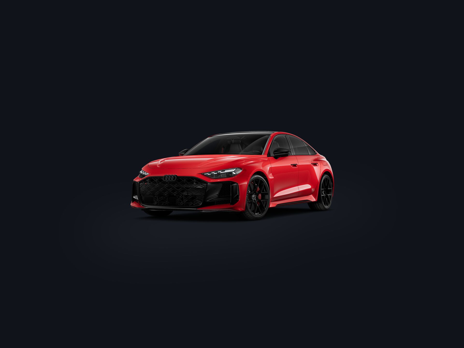RS 5 Sedán 2026 3/4 front