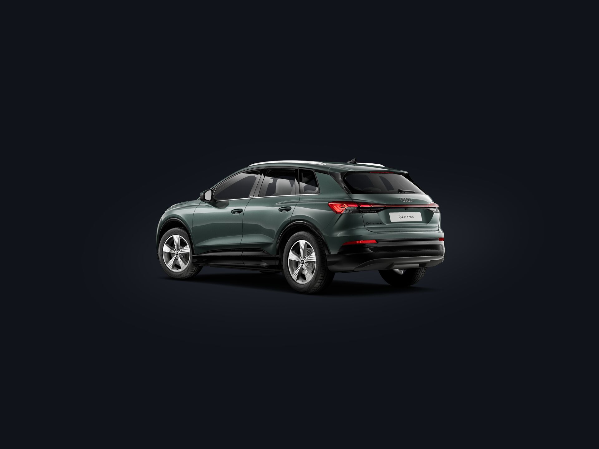 Q4 e-tron 3/4 rear