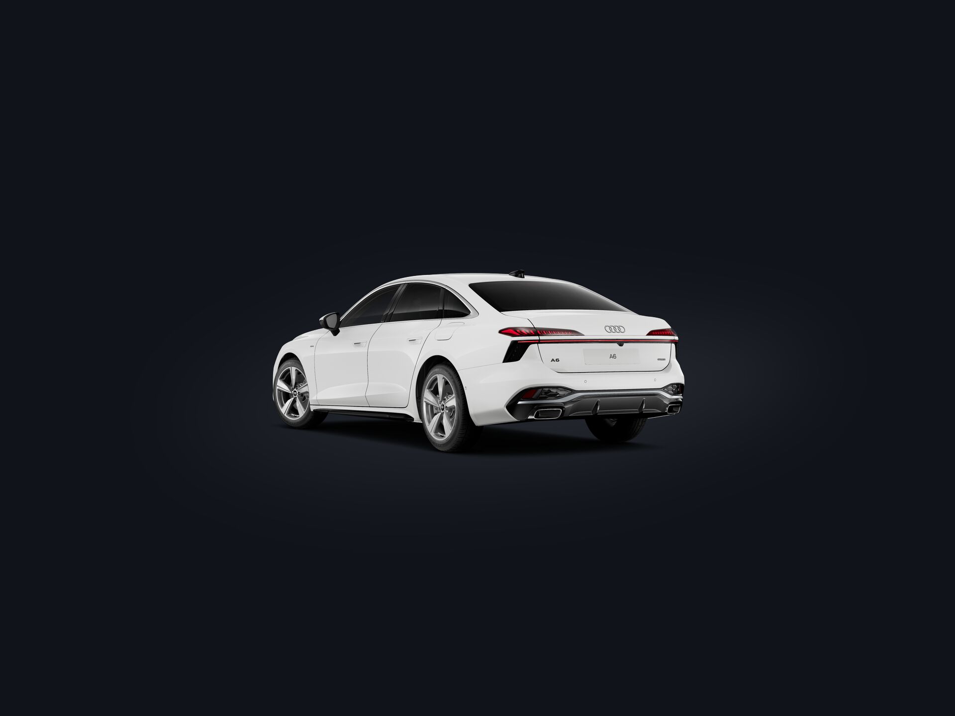 New A6 Saloon e-hybrid 3/4 rear