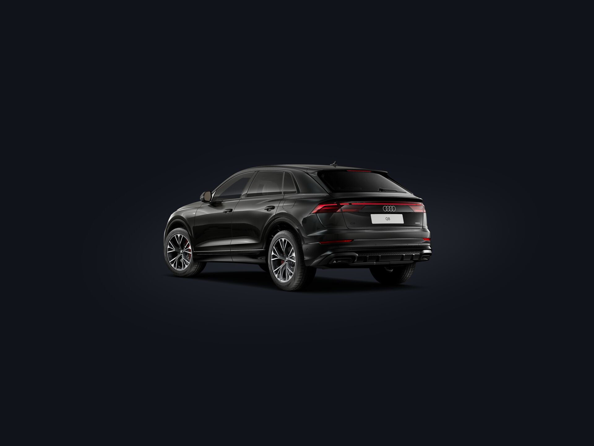 Q8 TFSI e 3/4 rear