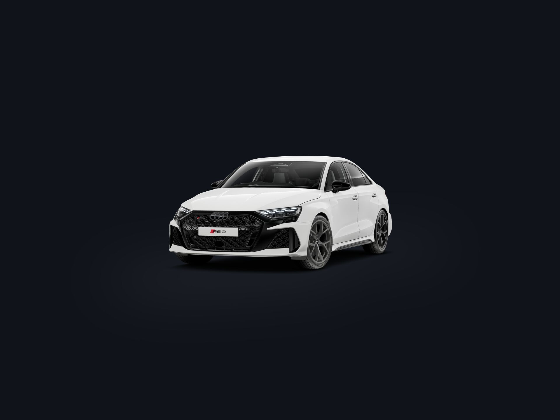 RS 3 Saloon 3/4 front
