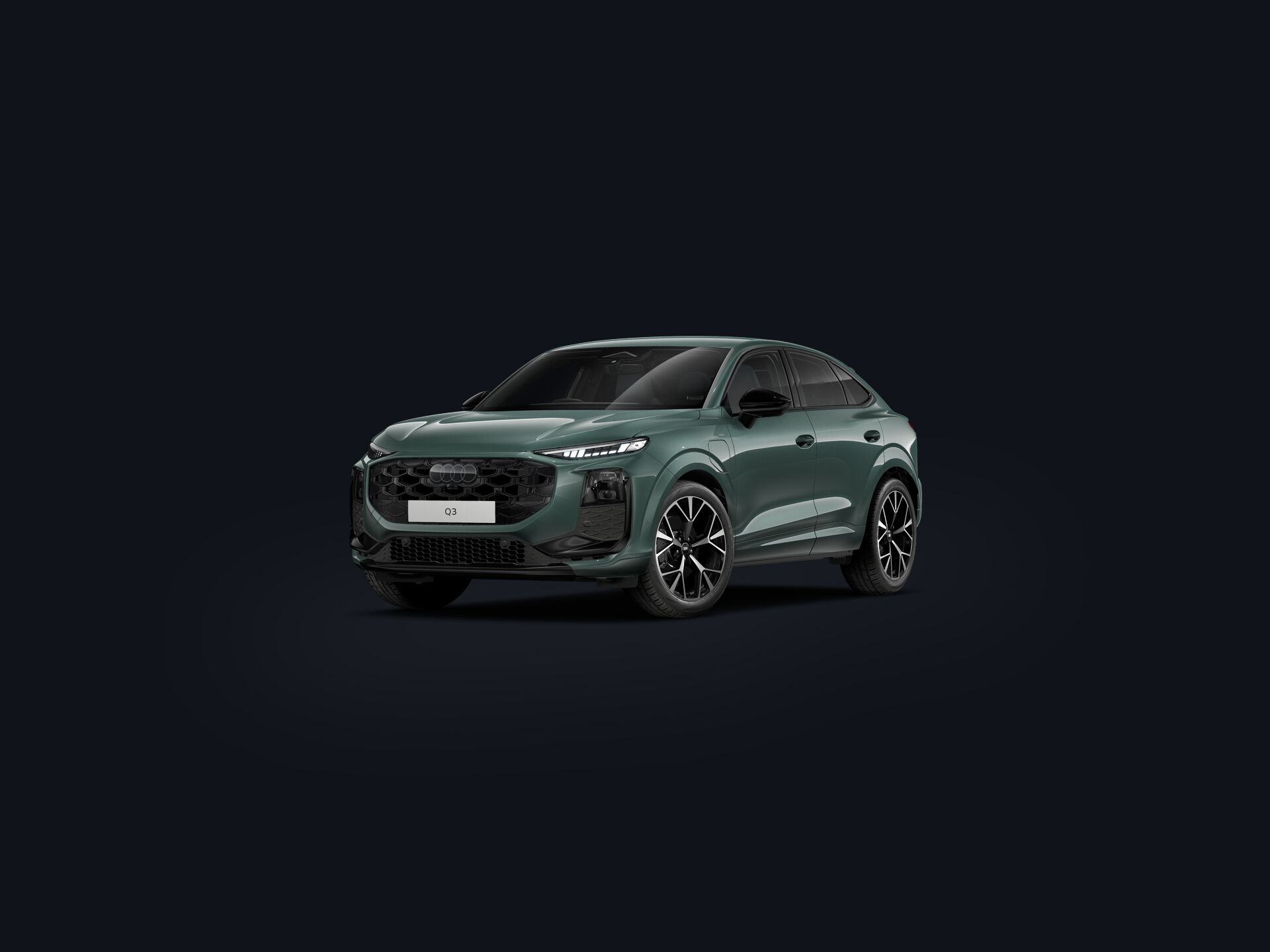 Q3 Sportback e-hybrid 3/4 front