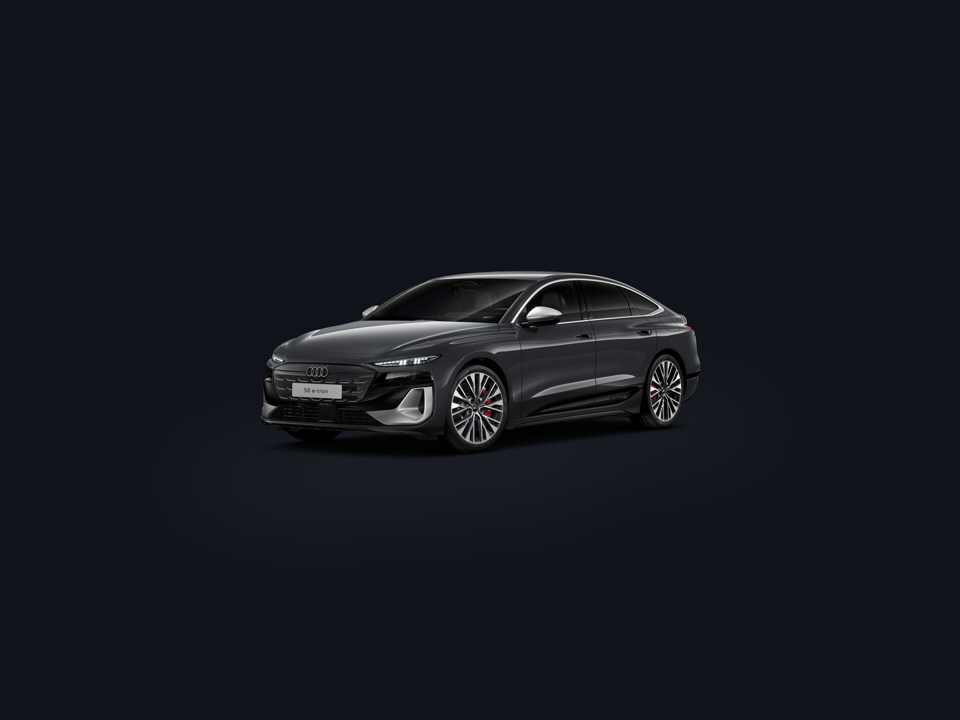 S6 Sportback e-tron 3/4 front