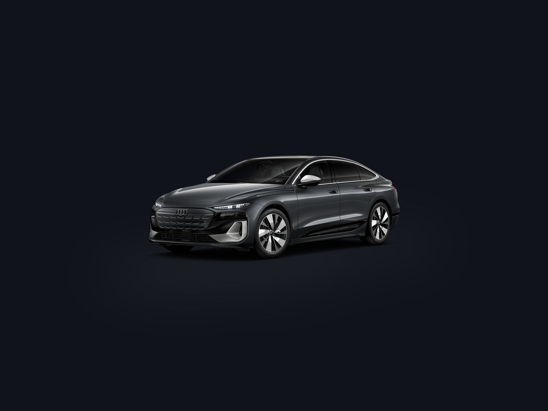 S6 Sportback e-tron 2025 3/4 front