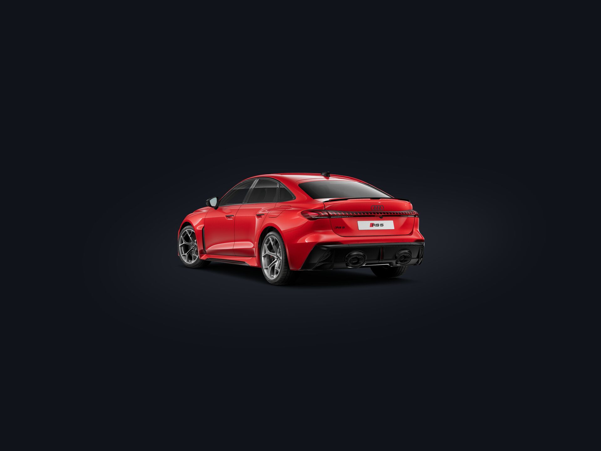 RS 5 Saloon 3/4 rear