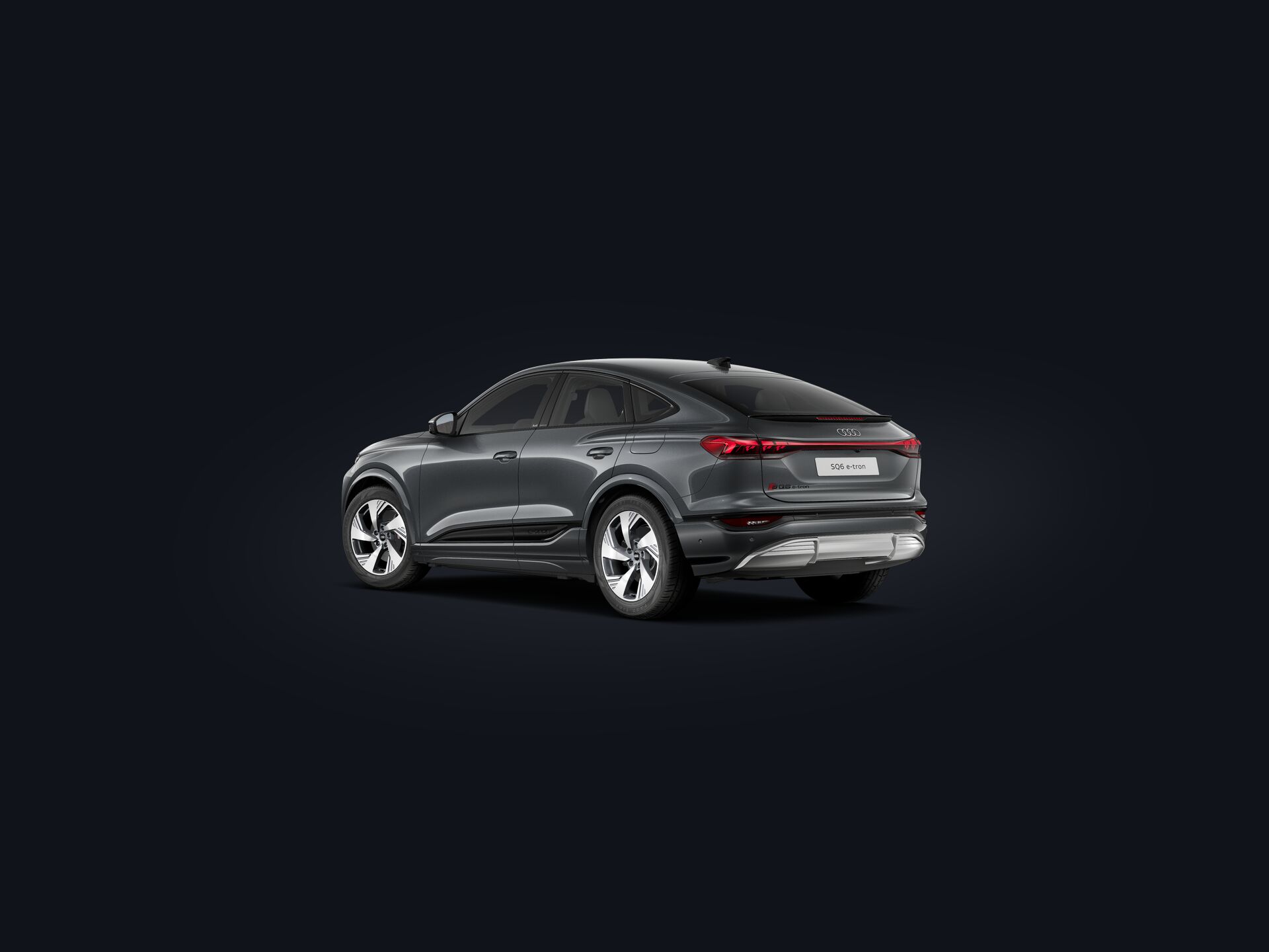 SQ6 Sportback e-tron 3/4 rear