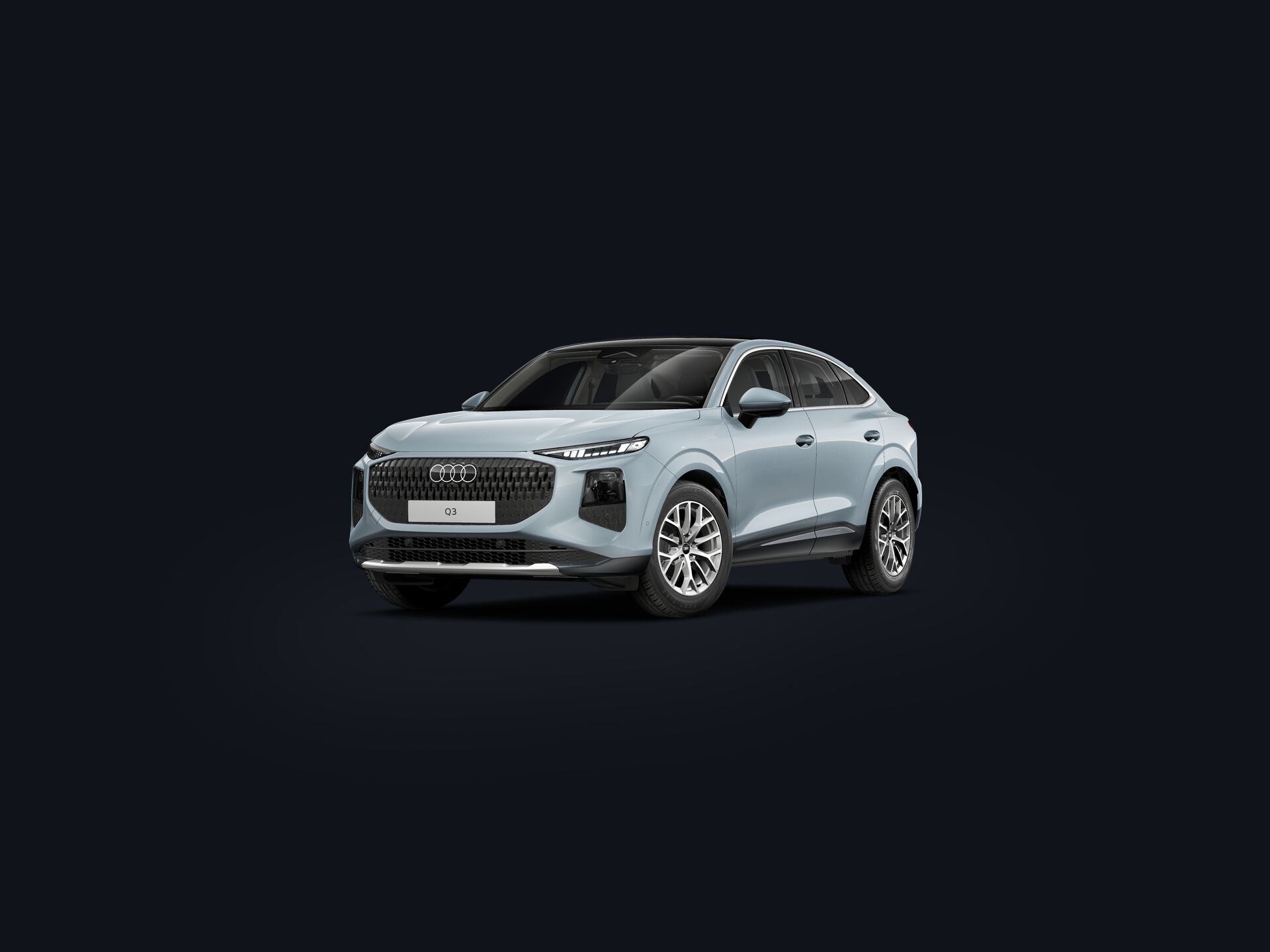 Q3 Sportback 3/4 front