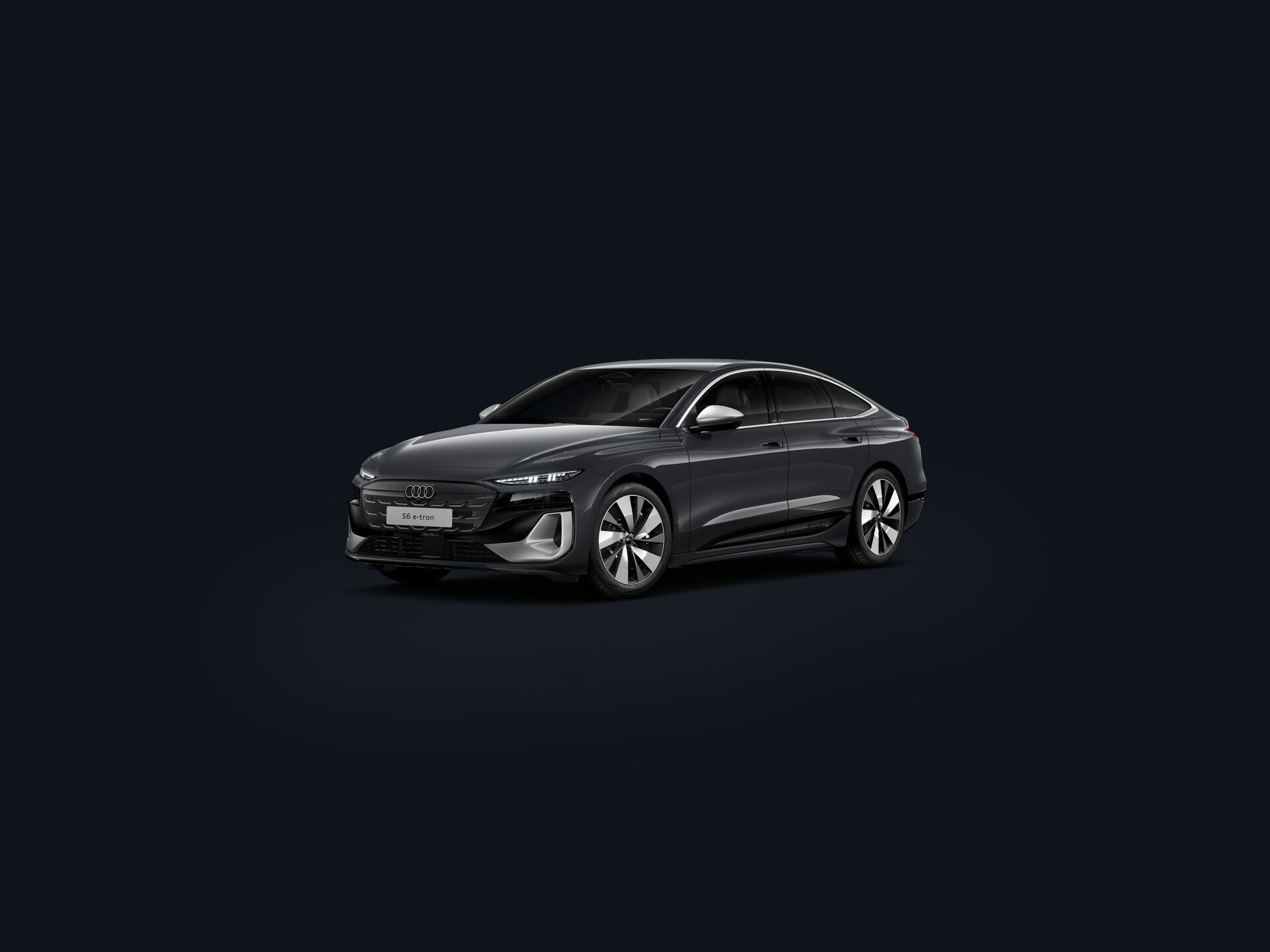 S6 Sportback e-tron 3/4 front