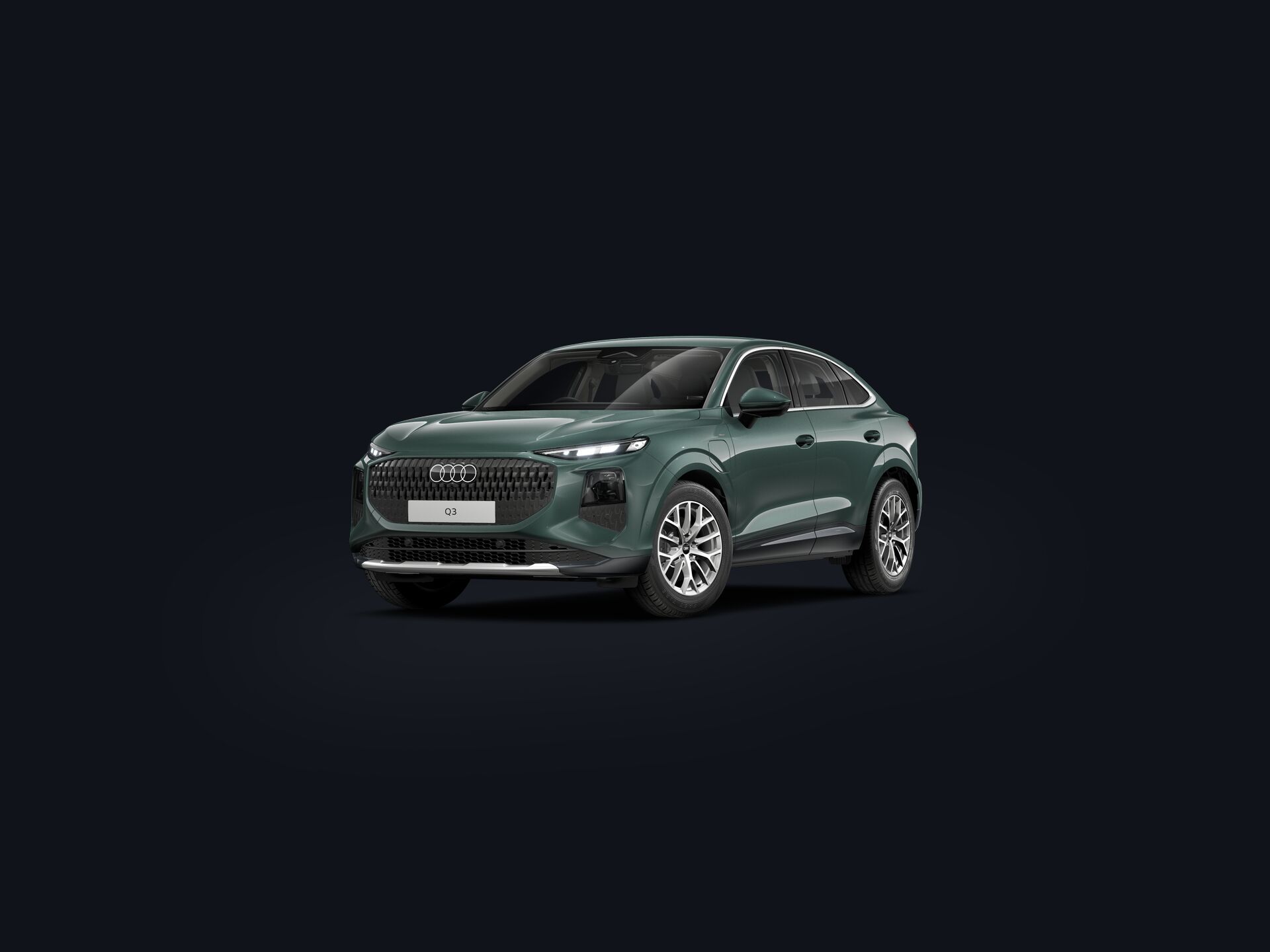Q3 Sportback e-hybrid 3/4 front