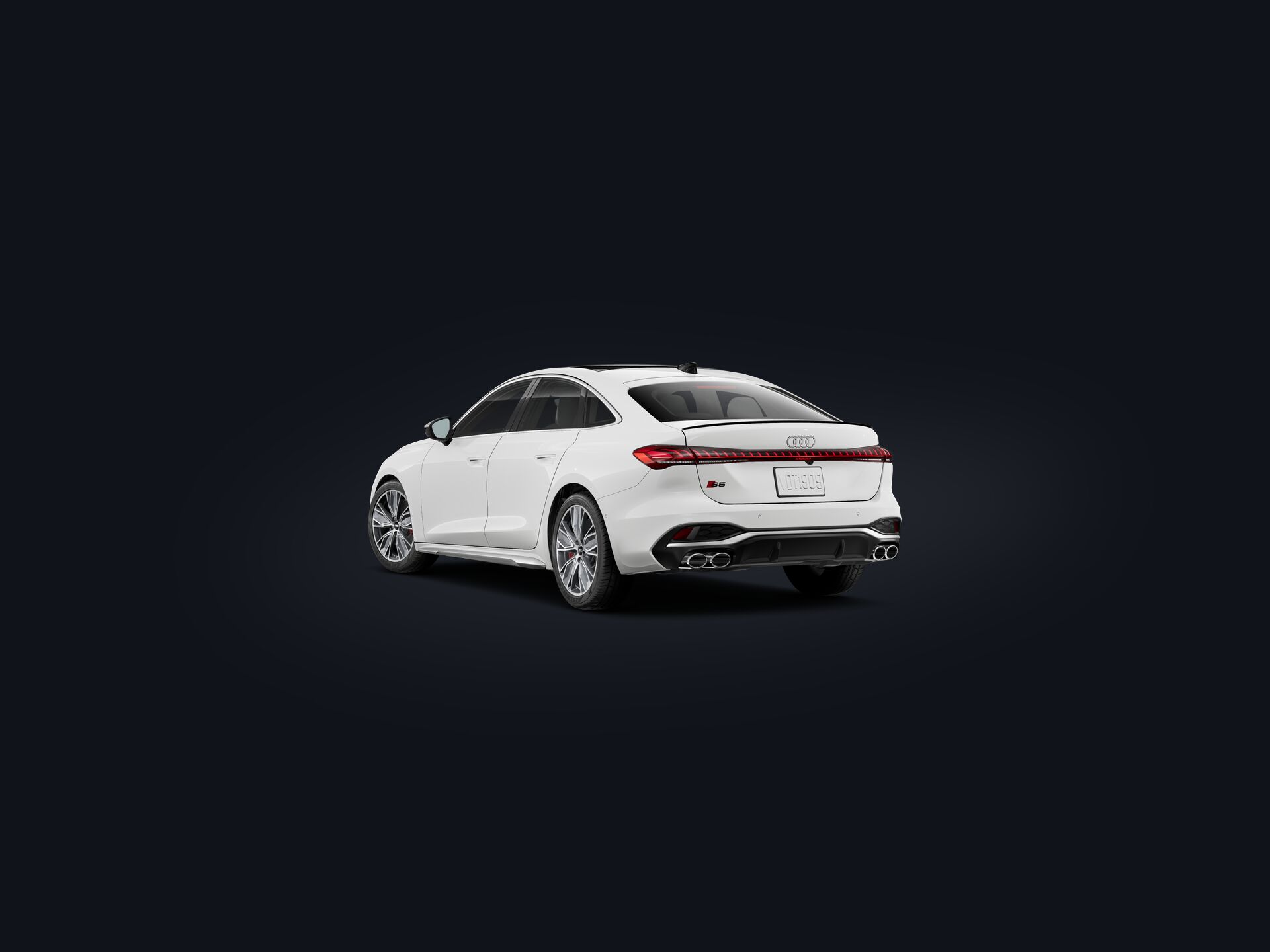2027 Audi S5 3/4 rear