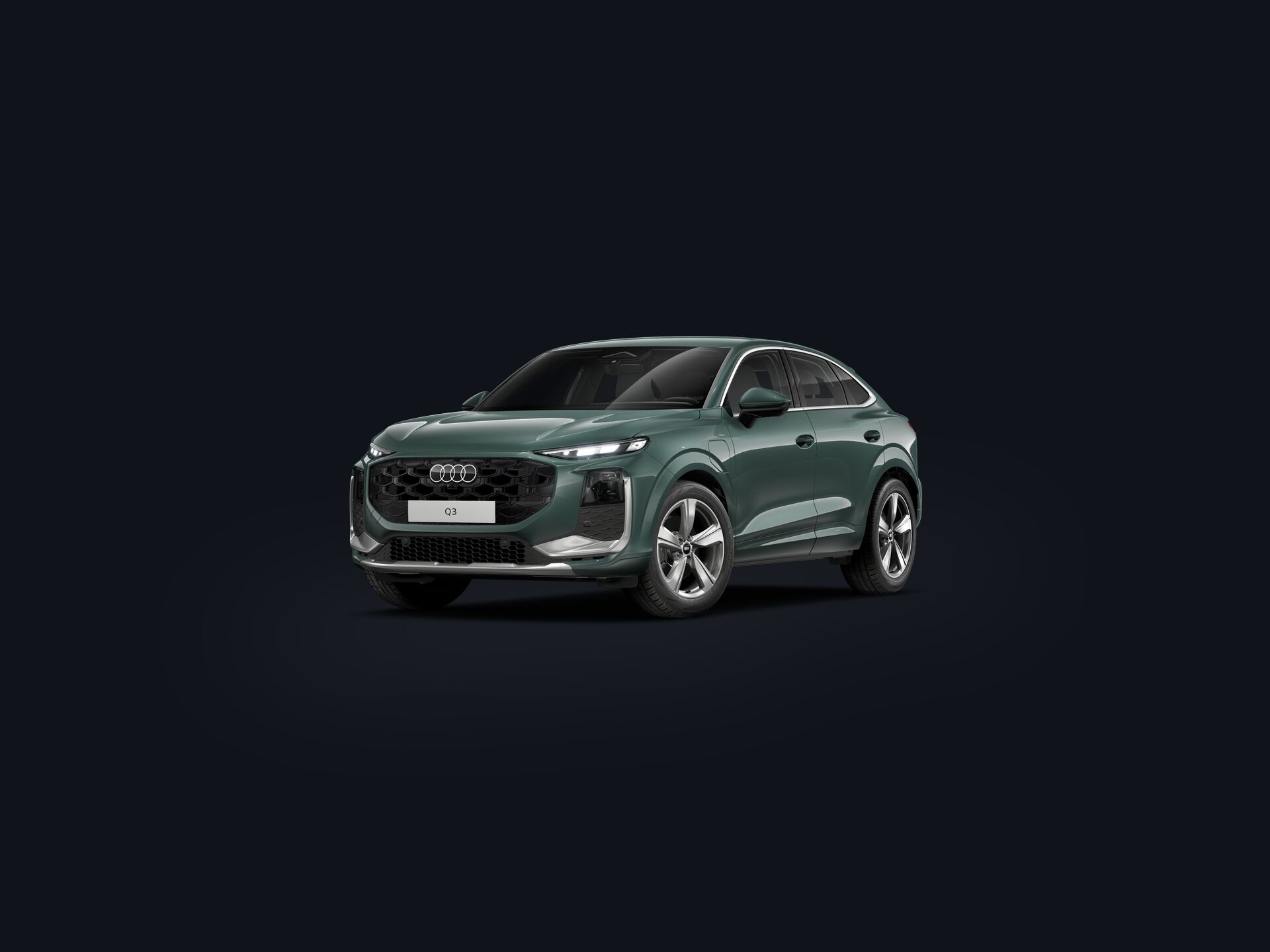 Q3 Sportback e-hybrid 3/4 front