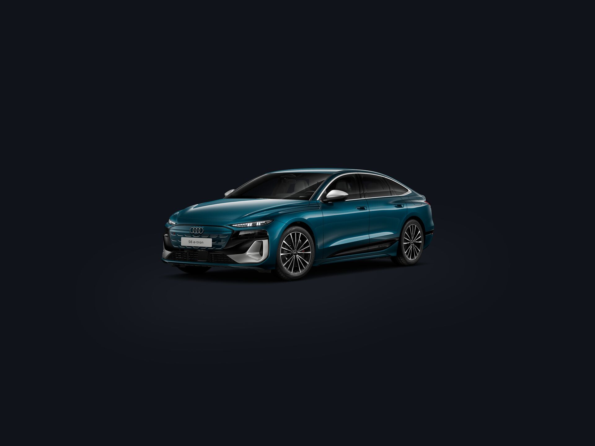 S6 Sportback e-tron 3/4 front