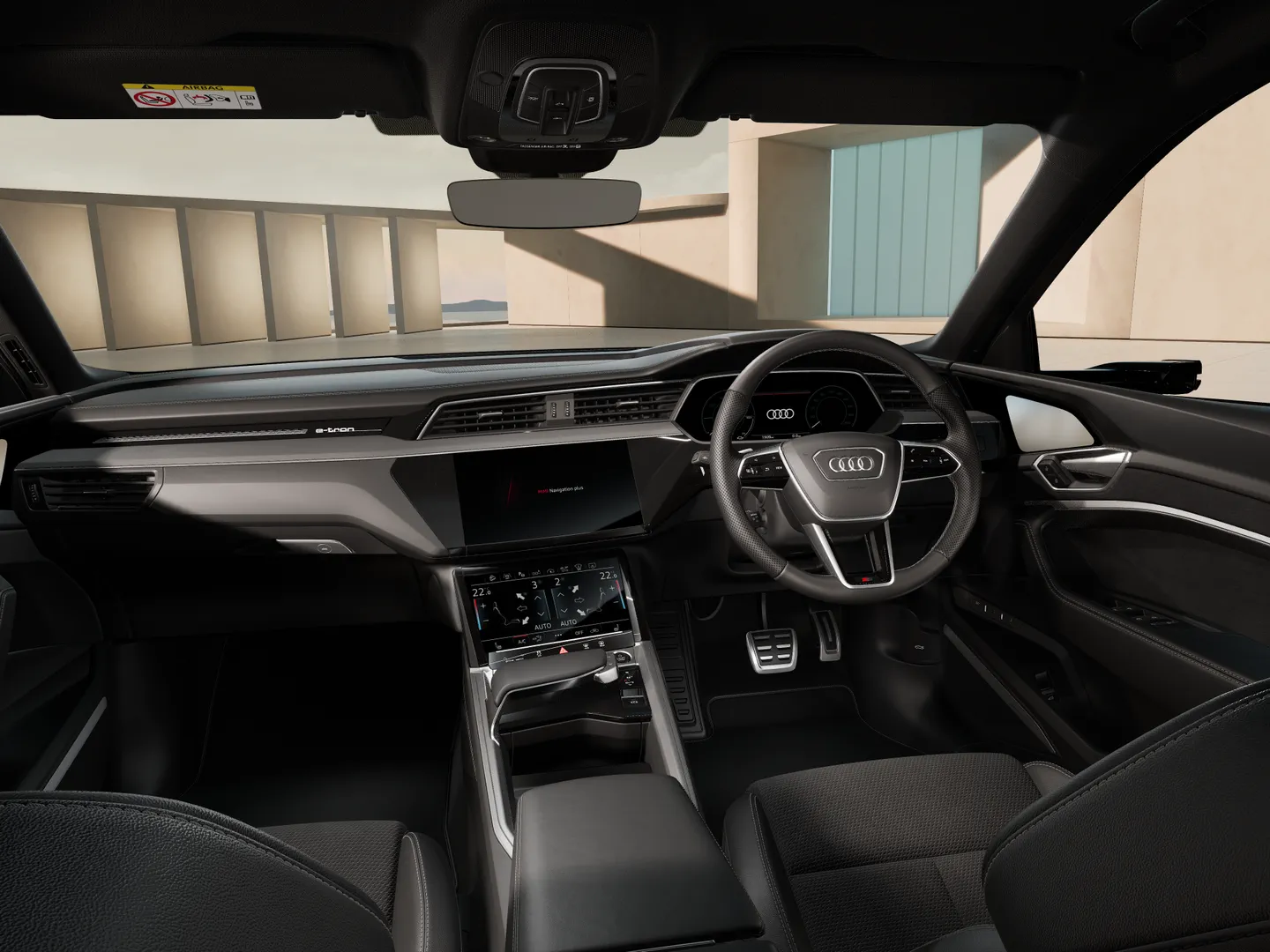 Image about Audi Q8 e-tron 55 e-tron quattro S line 300,00 kW