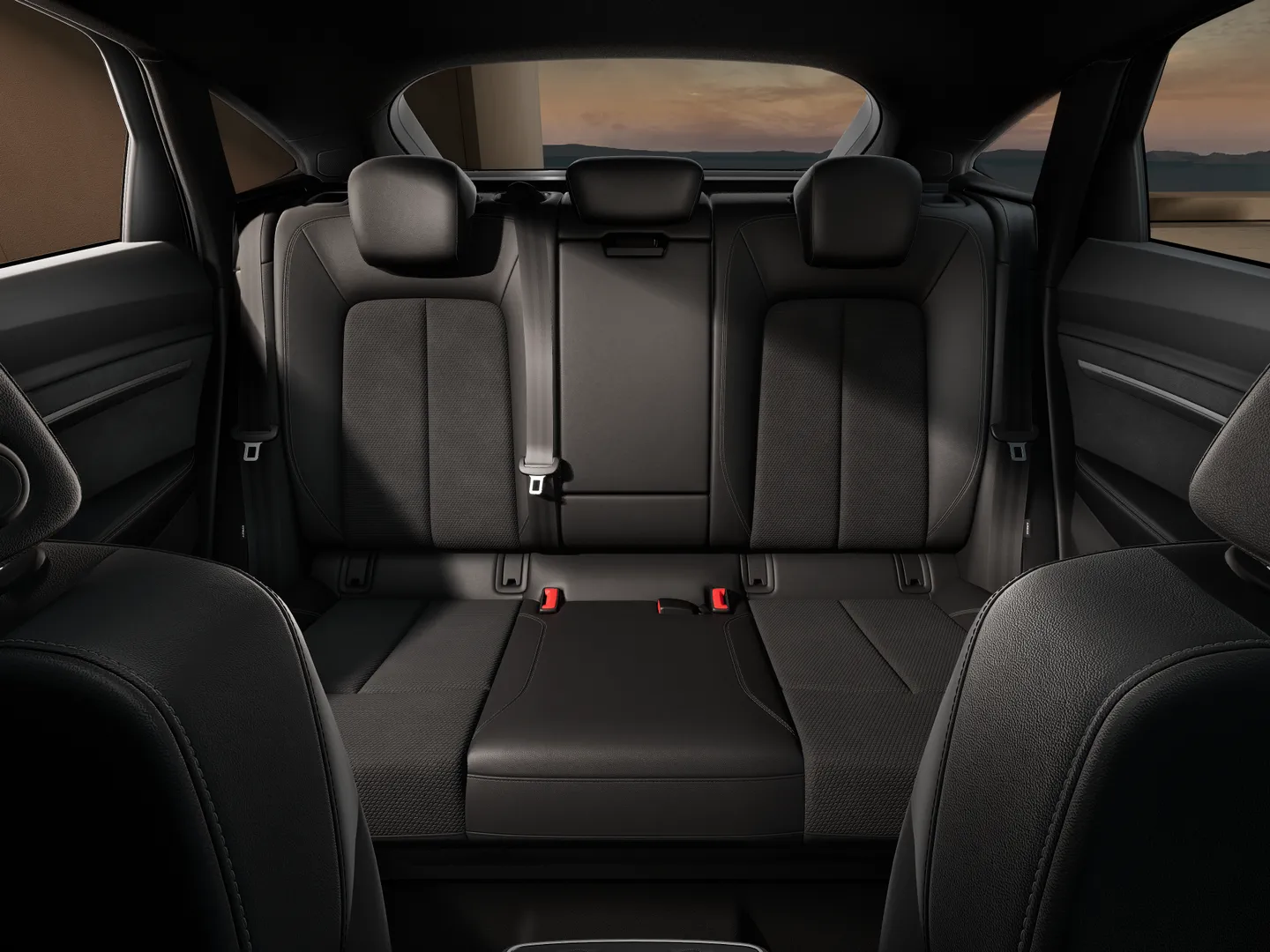 Audi Q8 Sportback e-tron 55 e-tron quattro S line 300,00 kW リヤシート