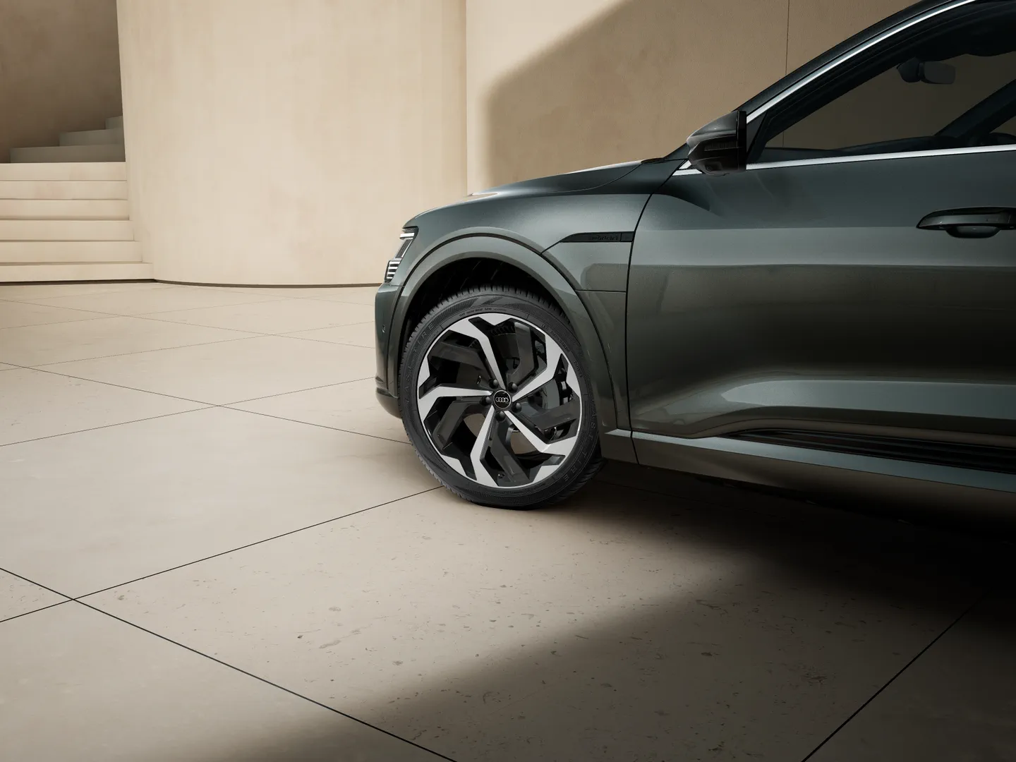 Image about Audi Q8 e-tron 55 e-tron quattro S line 300,00 kW