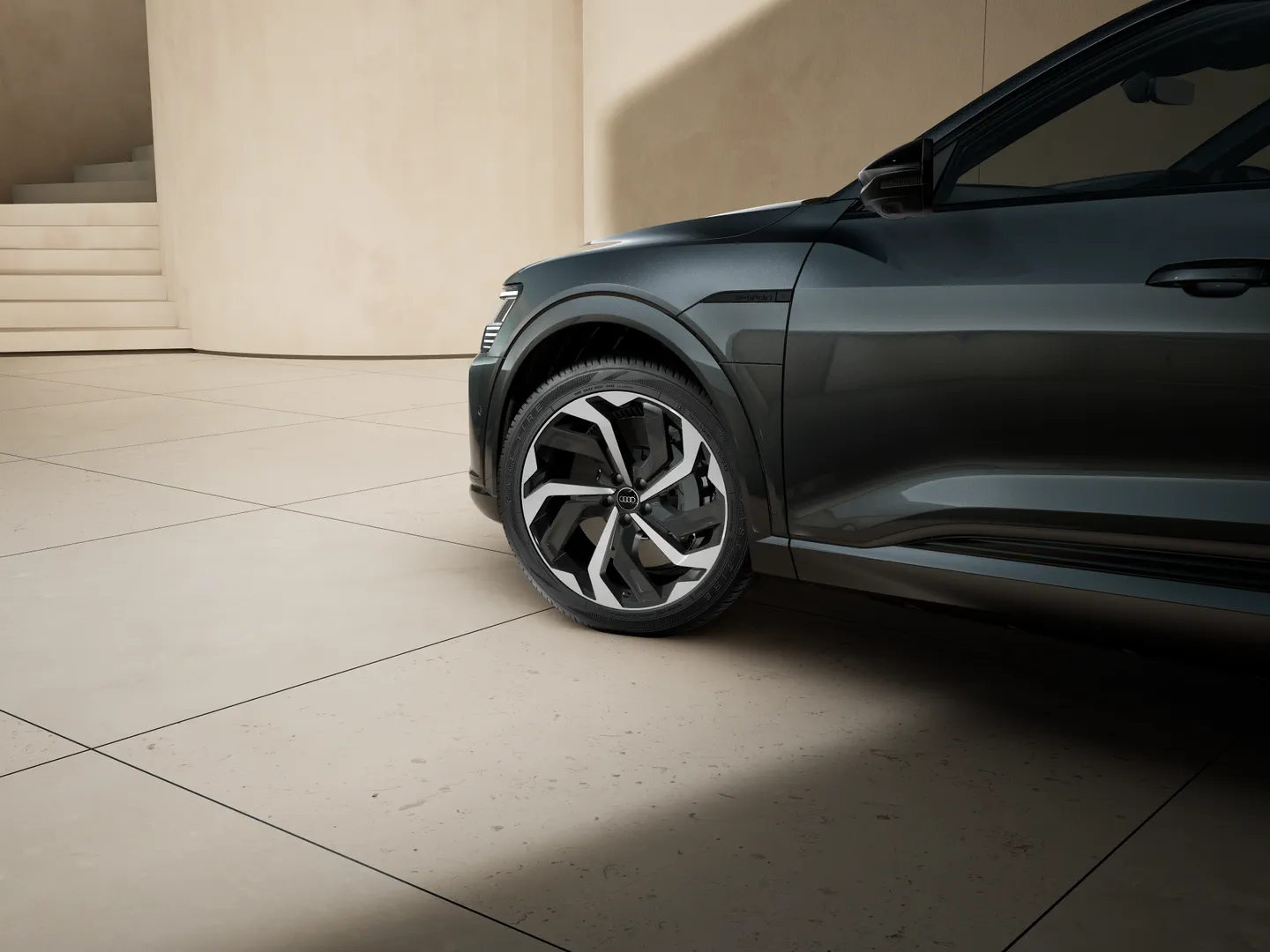 Image about Audi Q8 e-tron 55 e-tron quattro S line 300,00 kW