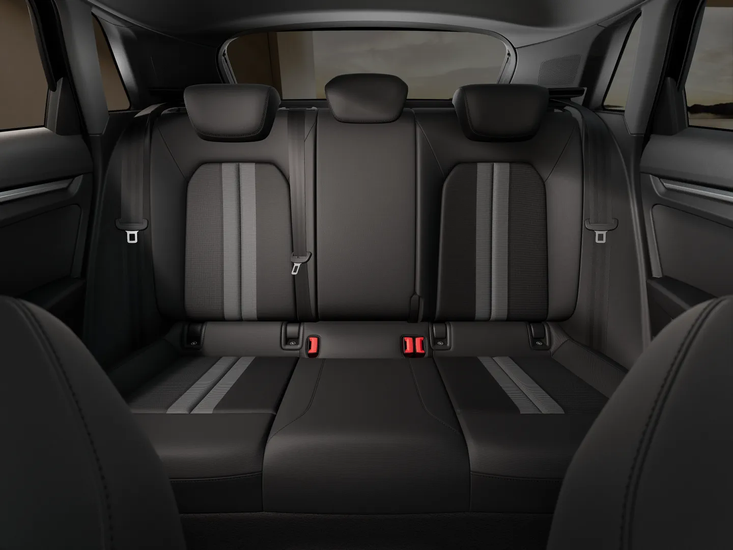 Zdjęcie Audi A3 Sportback TFSI 85 kW 6 biegów – Ujęcie: tylne fotele