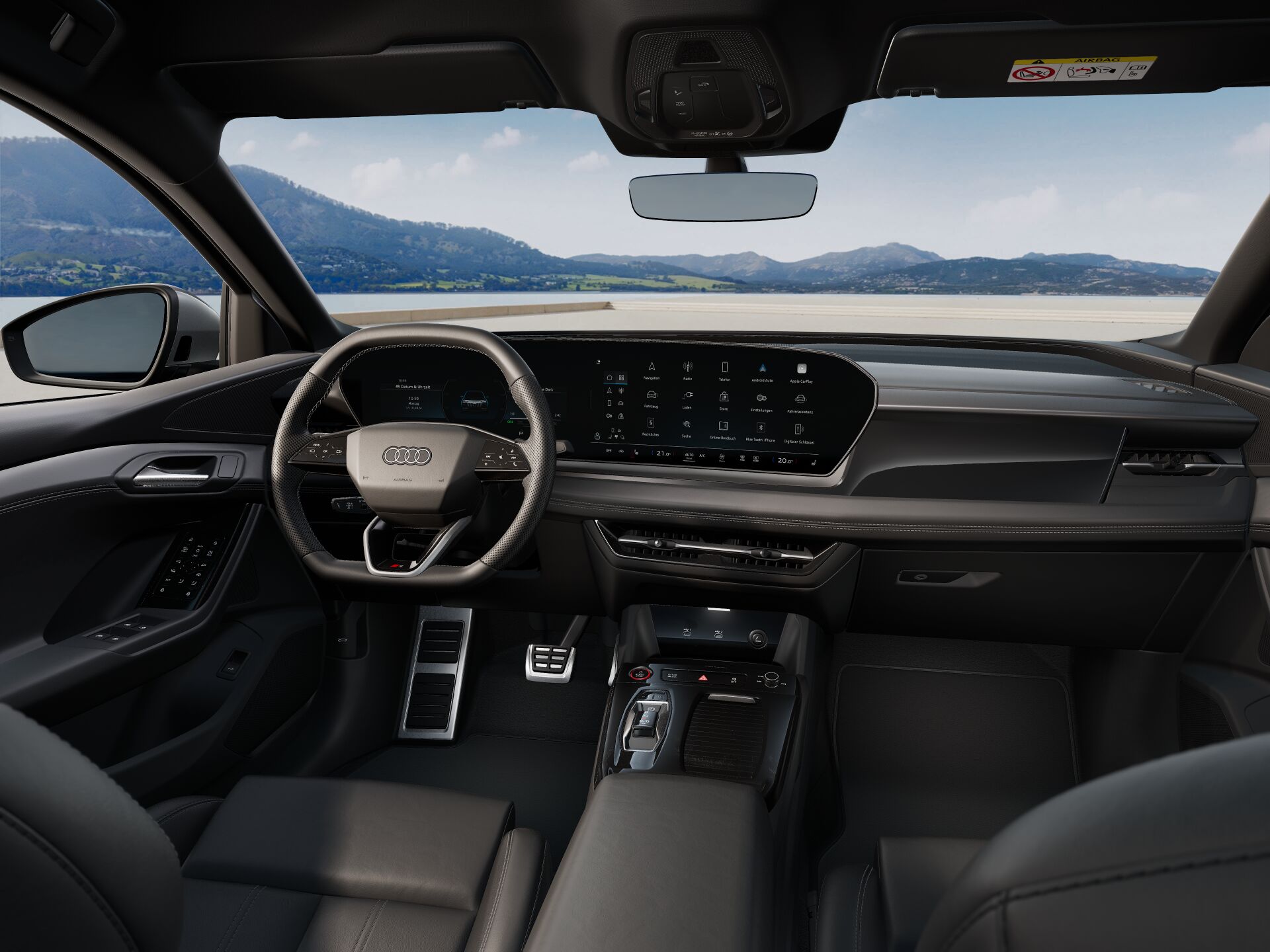 SQ6 Sportback e-tron INTERIOR-DASHBOARD-DASHBOARD