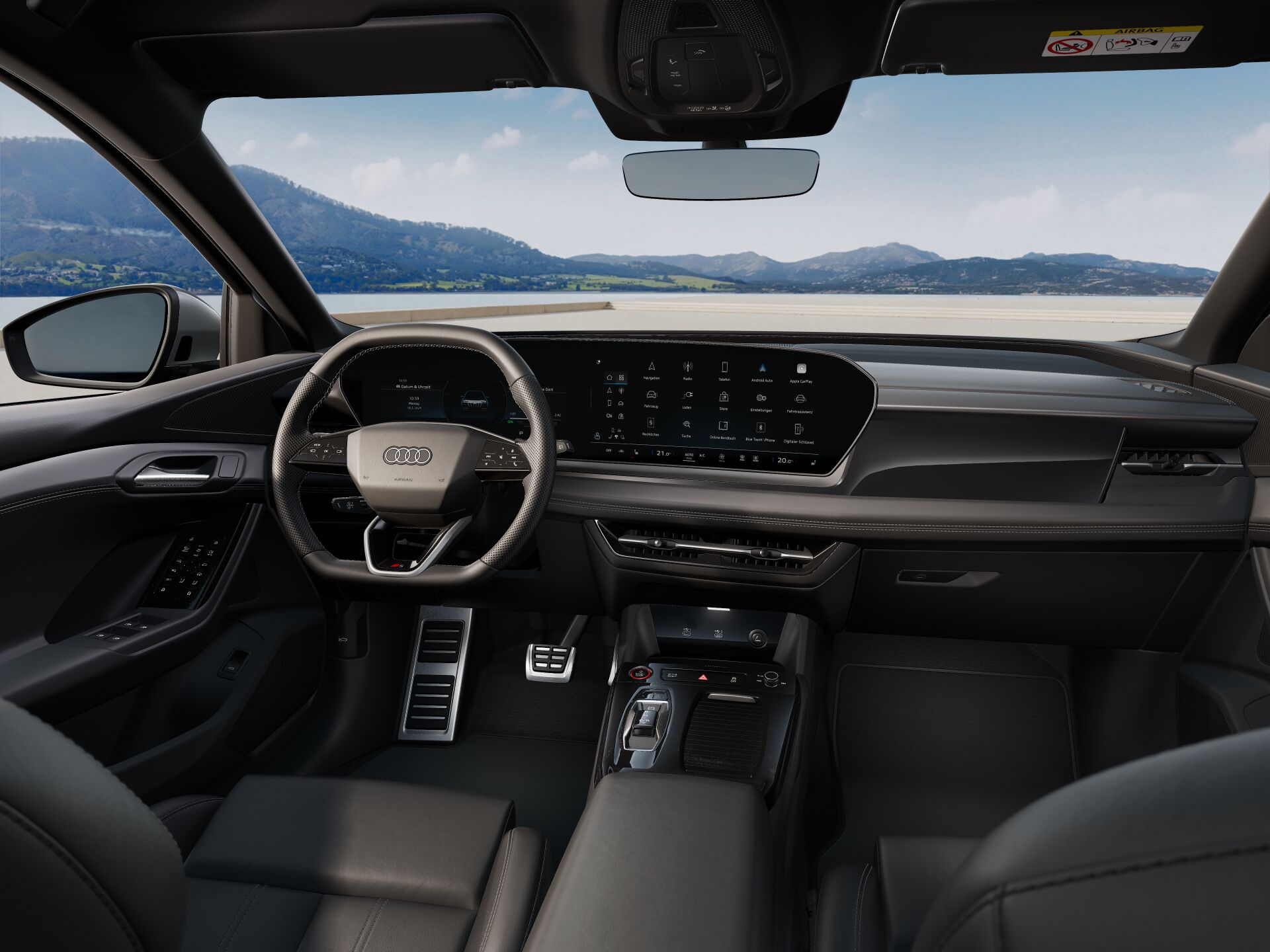 SQ6 SUV e-tron INTERIOR-DASHBOARD-DASHBOARD