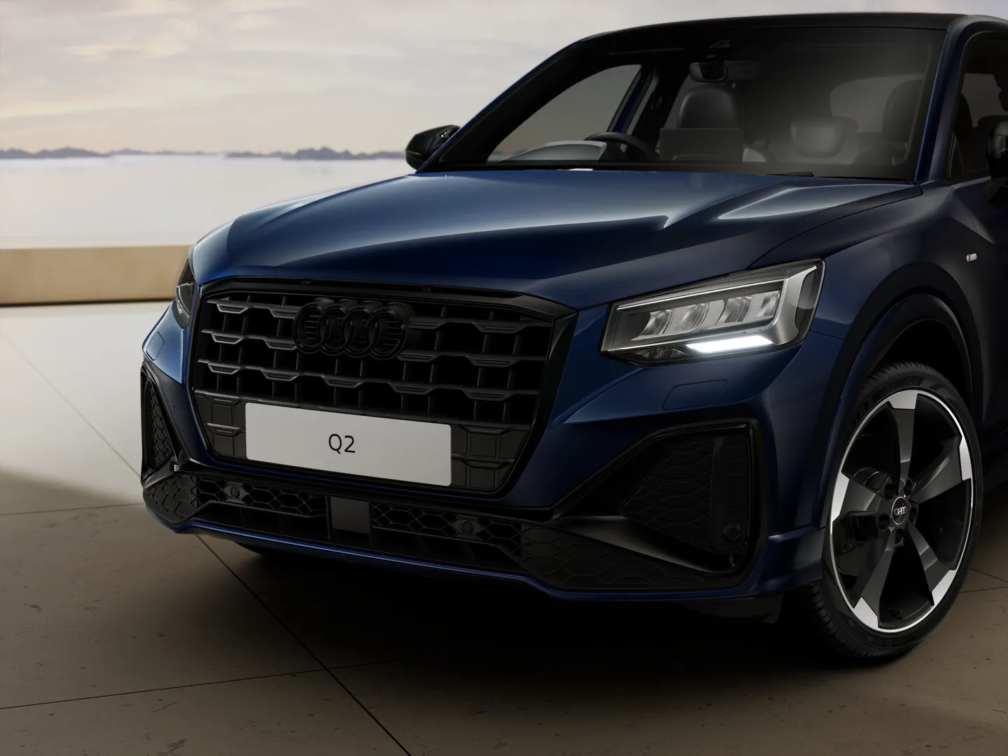 Image of Audi Q2 Black Edition 150 PS TFSI S tronic - View: headlights