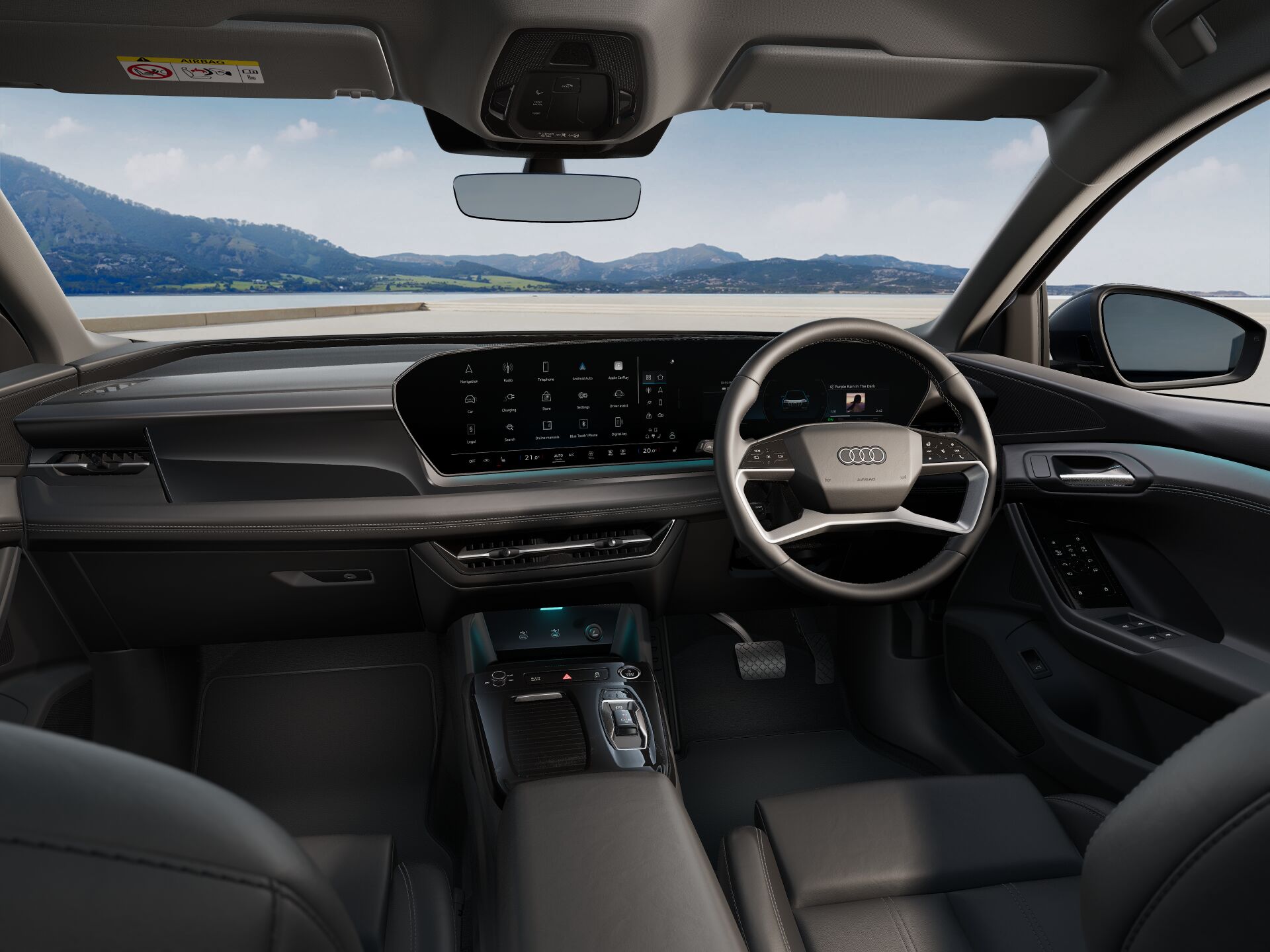 Q6 Sportback e-tron INTERIOR-DASHBOARD-DASHBOARD