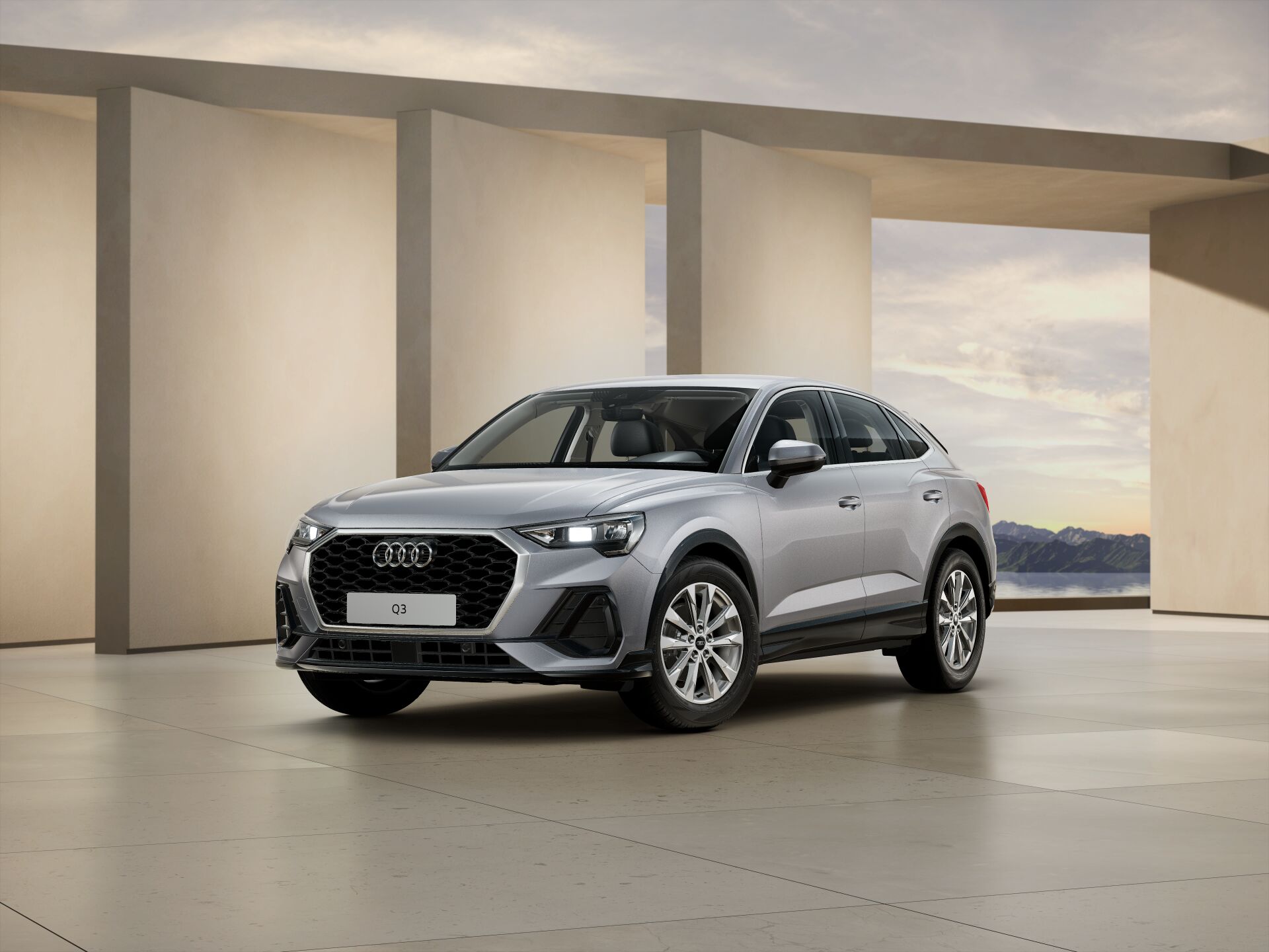 Q3 Sportback EXTERIOR-FRONT-3-4