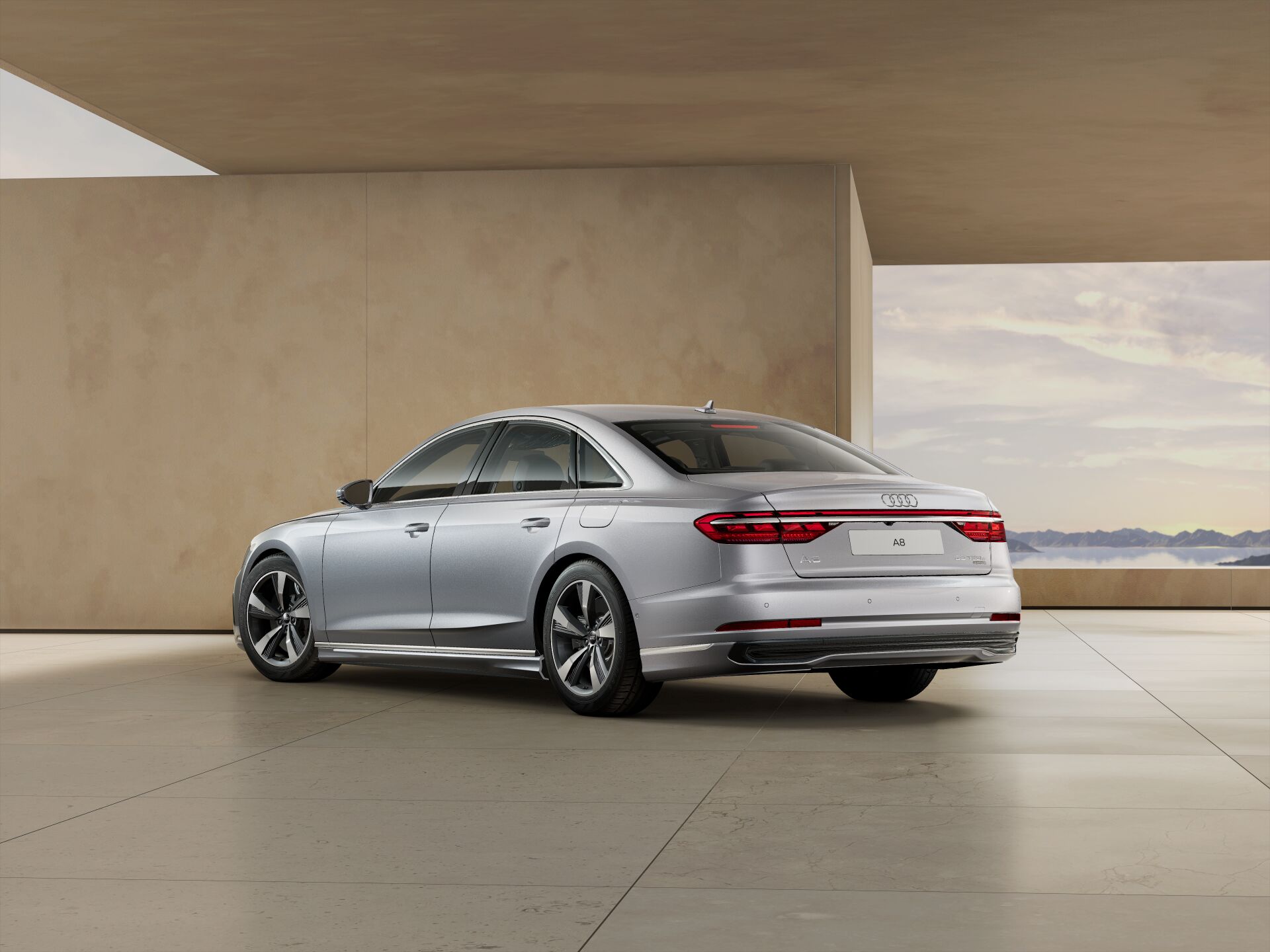 A8 TFSI e EXTERIOR-REAR-3-4