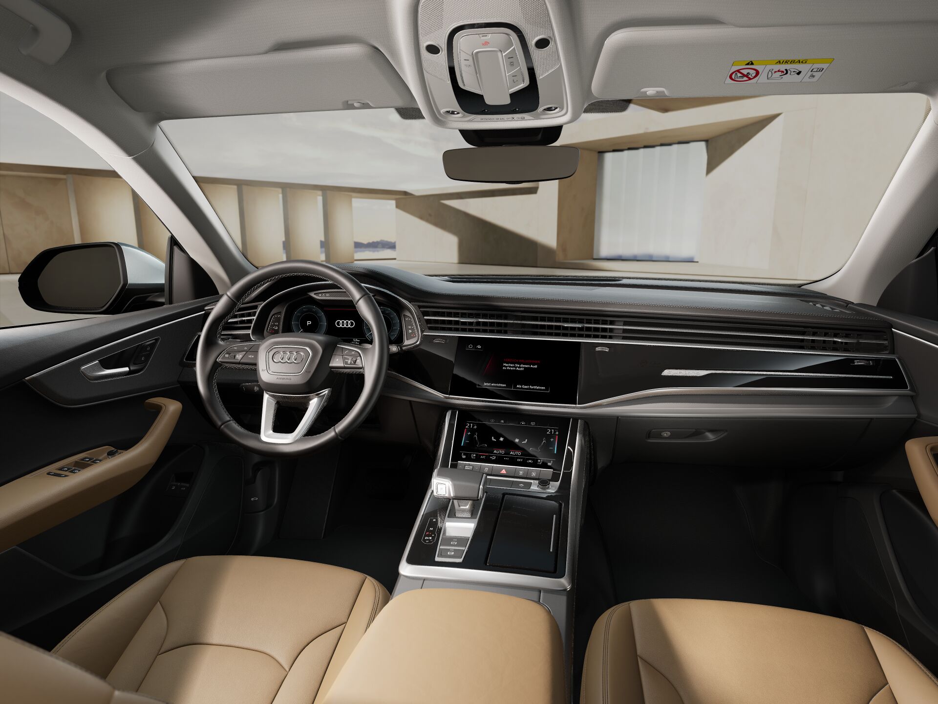Q8 SUV TFSI e INTERIOR-DASHBOARD-DASHBOARD