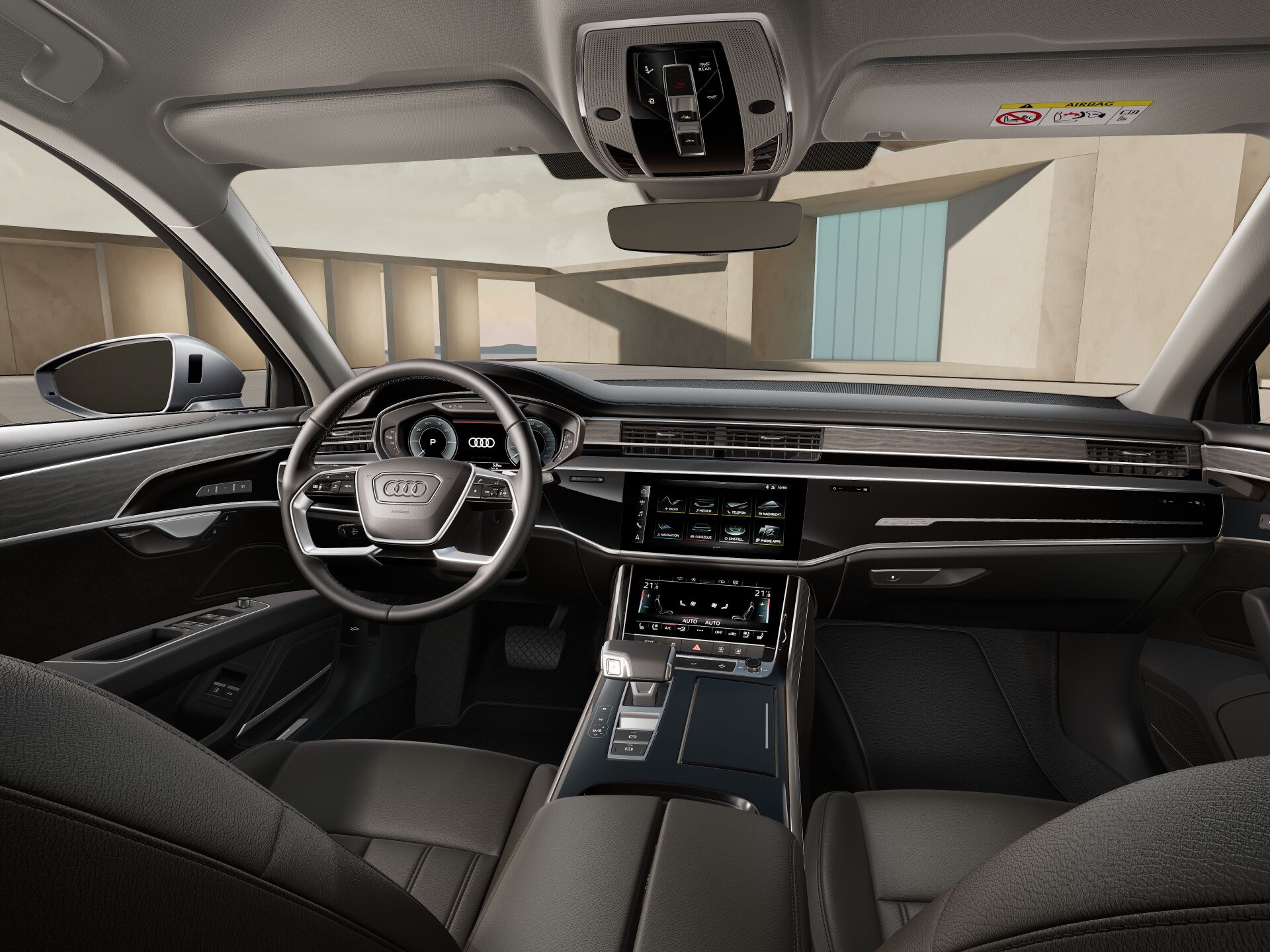 A8 L TFSI e INTERIOR-DASHBOARD-DASHBOARD