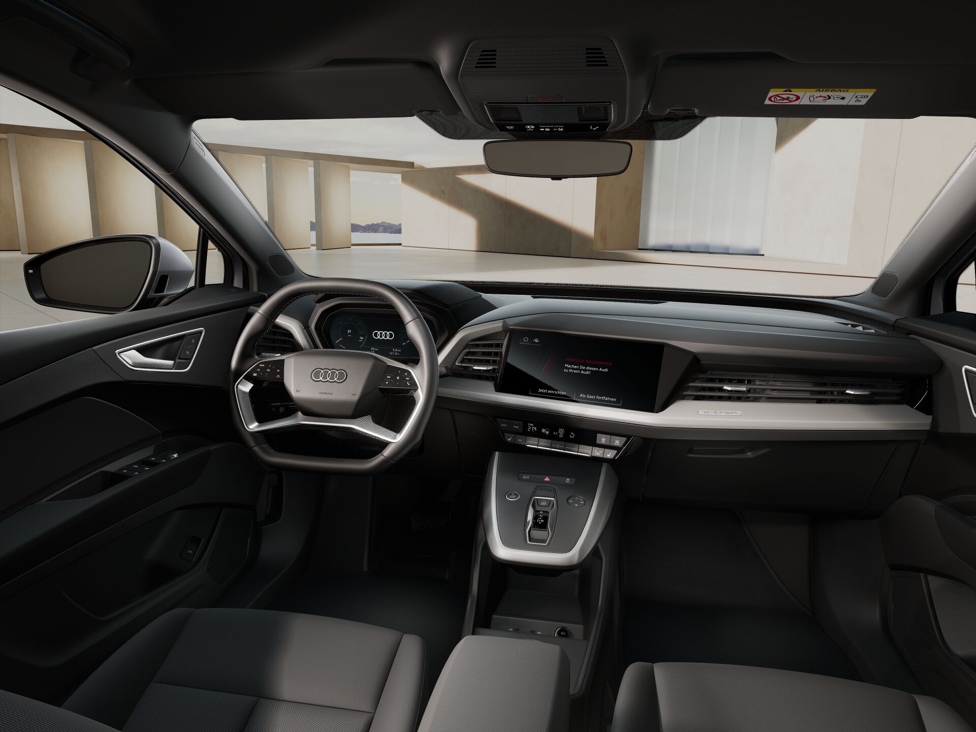 Q4 Sportback e-tron INTERIOR-DASHBOARD-DASHBOARD