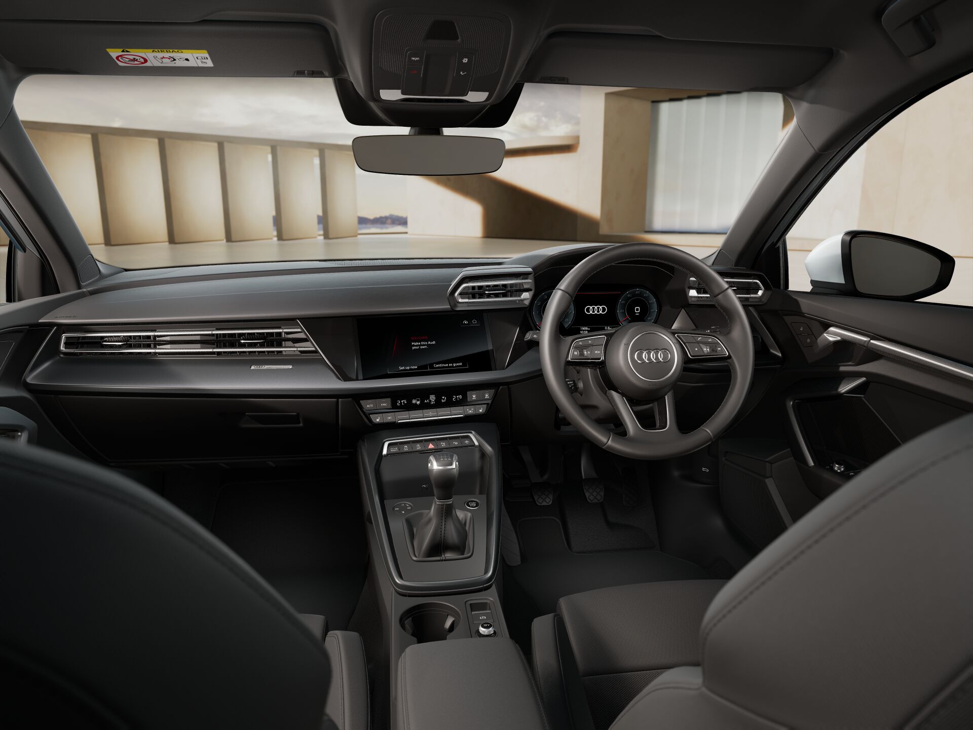 A3 Saloon INTERIOR-DASHBOARD-DASHBOARD
