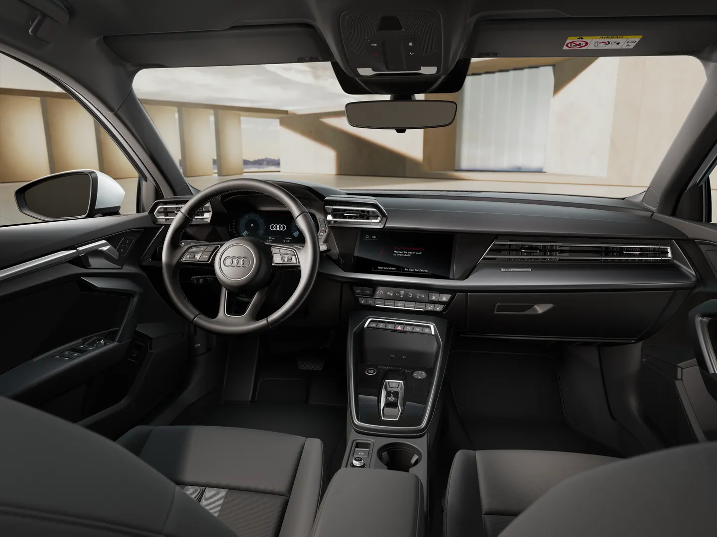 Zdjęcie&nbsp;Audi A3 Sportback&nbsp;advanced TFSI 110 kW S tronic&nbsp;– Ujęcie: deska rozdzielcza