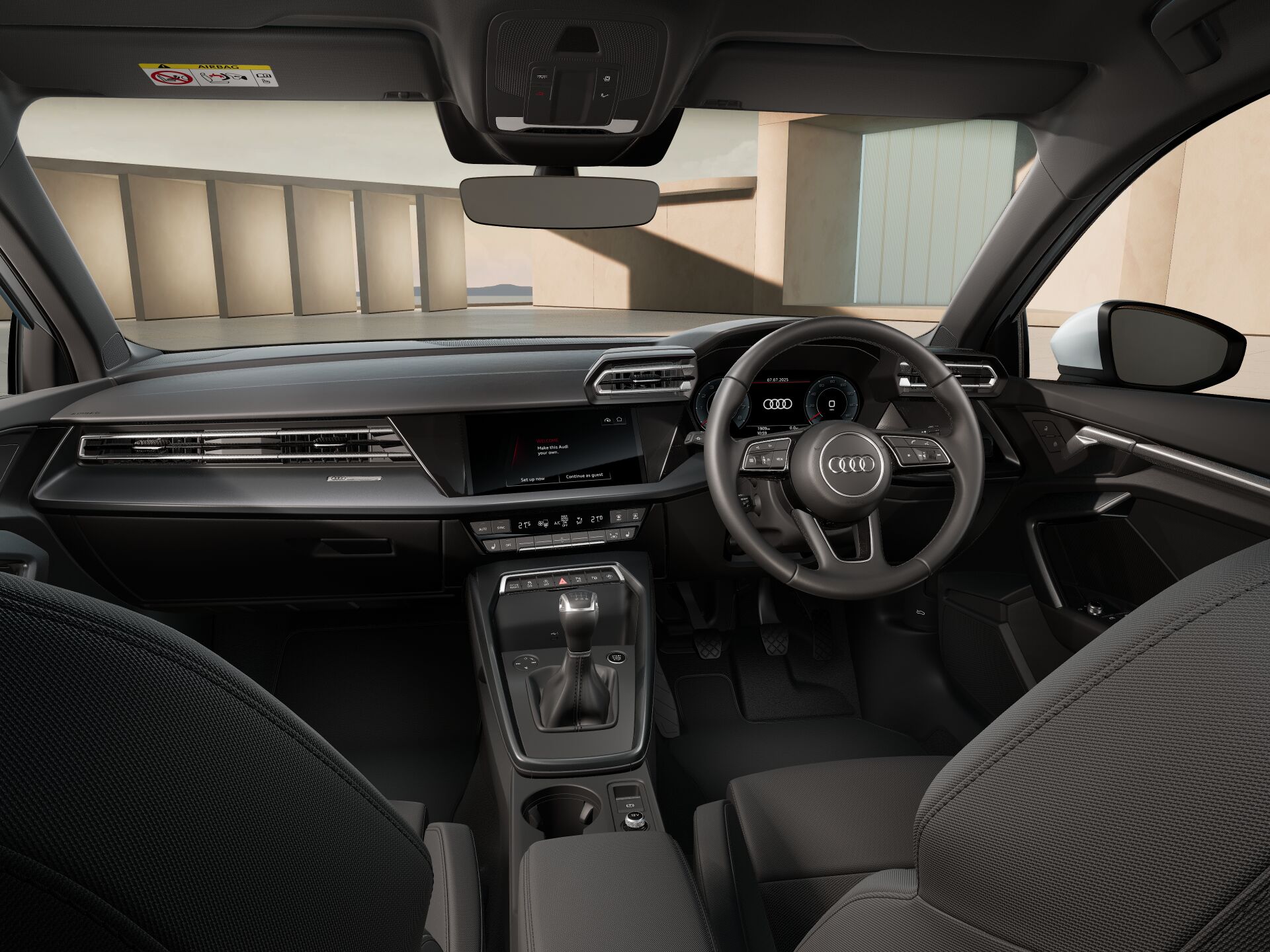 A3 Saloon INTERIOR-DASHBOARD-DASHBOARD
