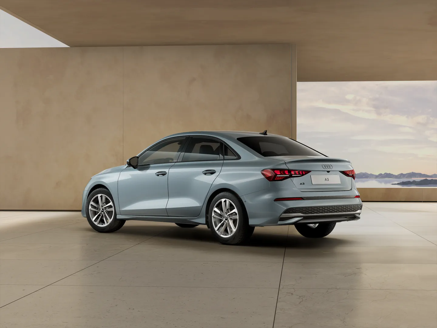 Zdjęcie&nbsp;Audi A3 Sedan&nbsp;TFSI 110 kW S tronic&nbsp;– Ujęcie: tył 3/4