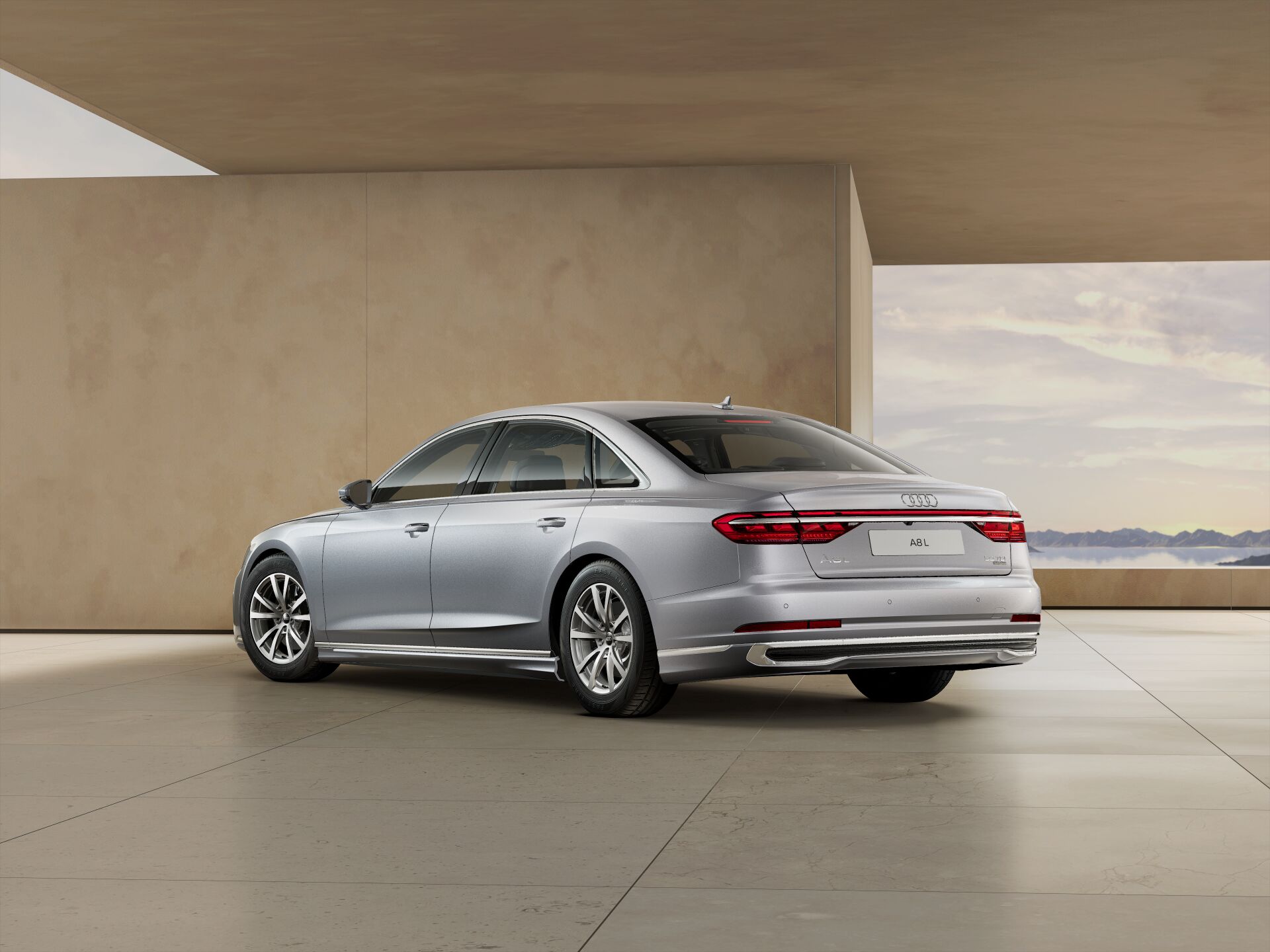 A8 L EXTERIOR-REAR-3-4