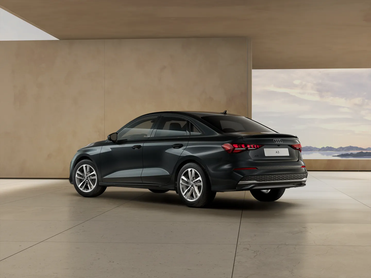 Zdjęcie Audi A3 Sedan TFSI 110 kW S tronic – Ujęcie: tył 3/4