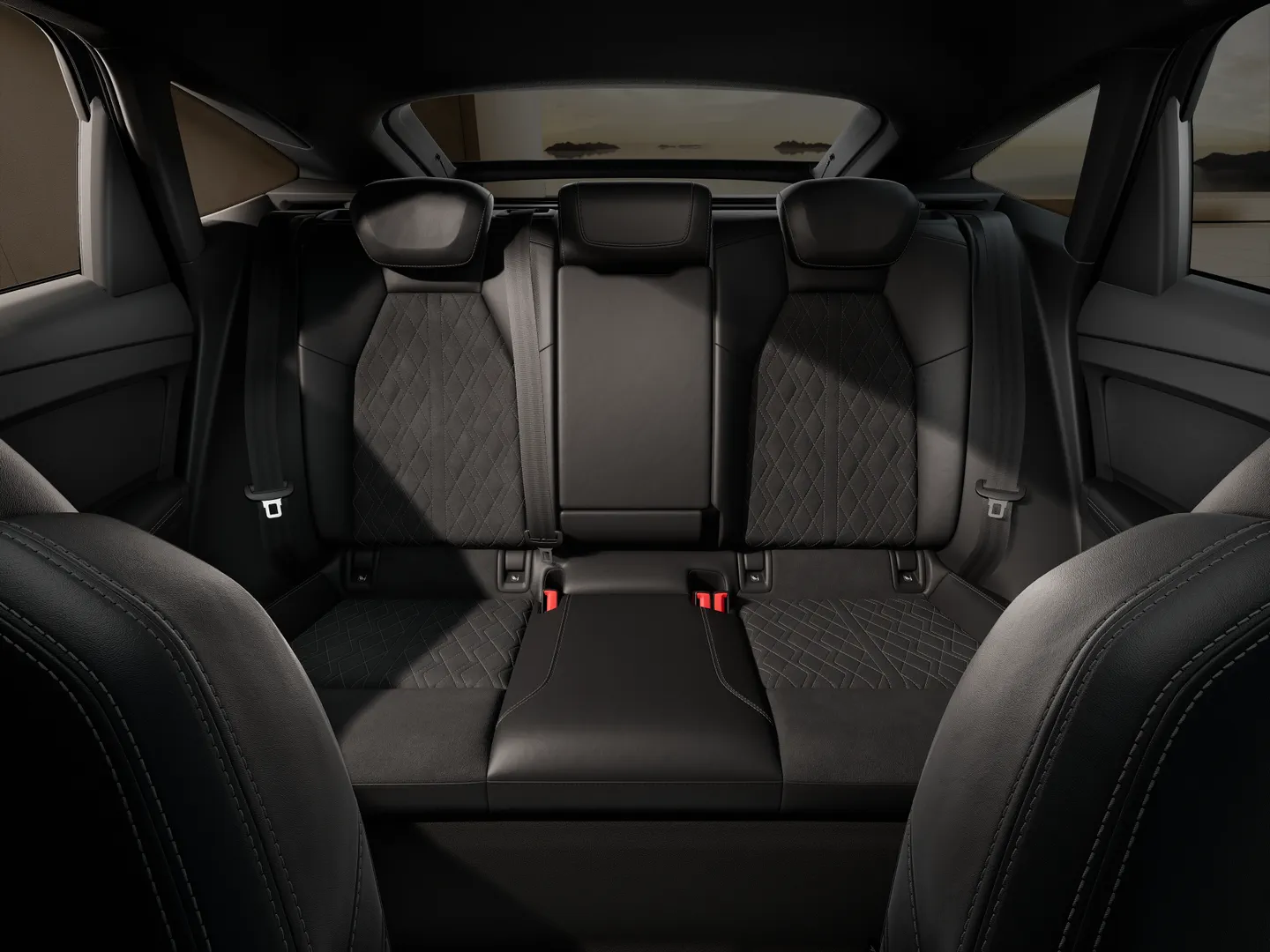 Zdjęcie Audi Q4 Sportback e-tron 45 e-tron 210,00 kW – Ujęcie: tylne fotele