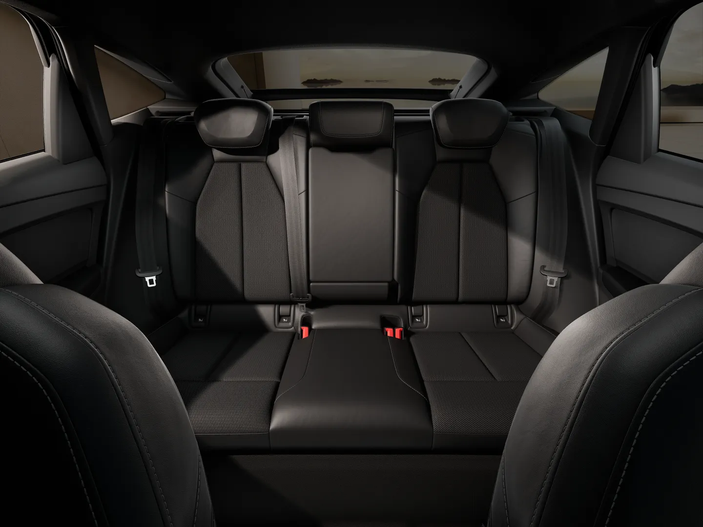 Bilde av Audi Q4 Sportback e-tron S line Pro 55 e-tron quattro - Visning: bakseter