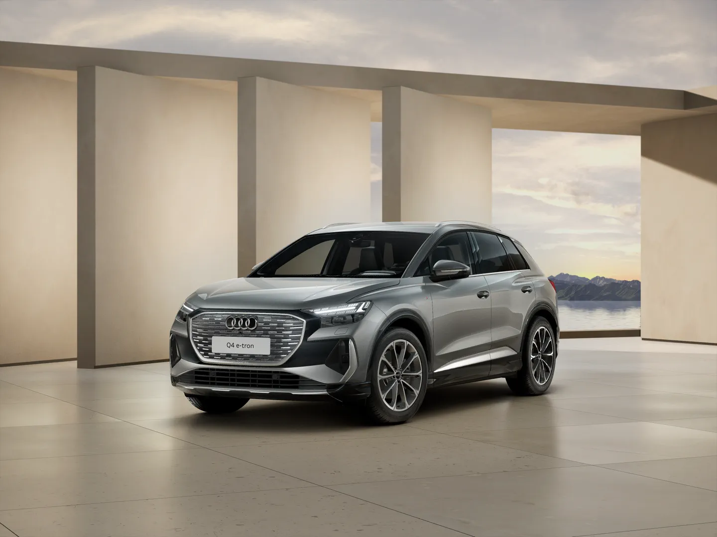 Zdjęcie Audi Q4 e-tron 40 e-tron 150,00 kW – Ujęcie: przód 3/4