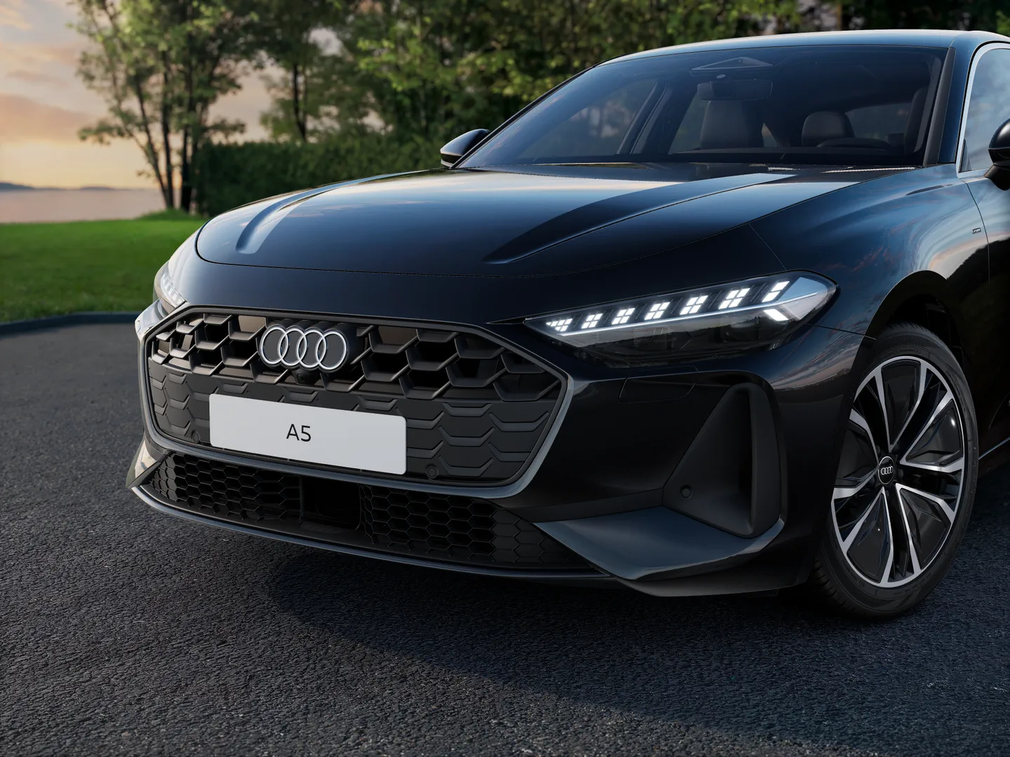 Zdjęcie Audi A5 Sedan e-hybrid e-hybrid quattro 220 kW S tronic – Ujęcie: reflektory
