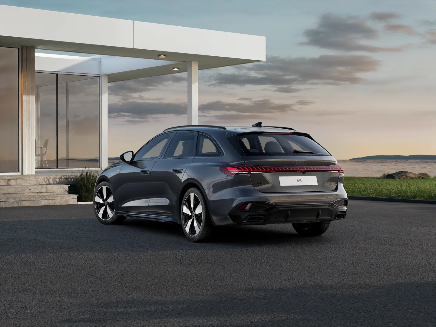Zdjęcie&nbsp;Audi A5 Avant&nbsp;TFSI quattro 150 kW S tronic&nbsp;– Ujęcie: tył 3/4
