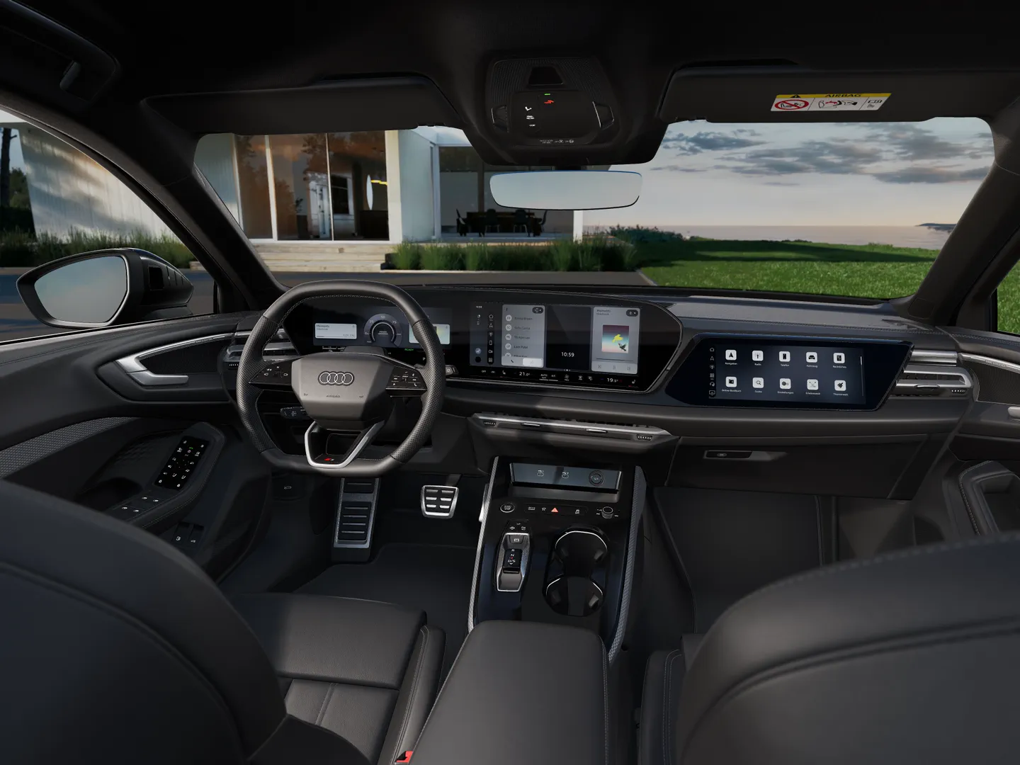 Zdjęcie&nbsp;Audi A5 Avant e-hybrid&nbsp;e-hybrid quattro 220 kW S tronic&nbsp;– Ujęcie: deska rozdzielcza