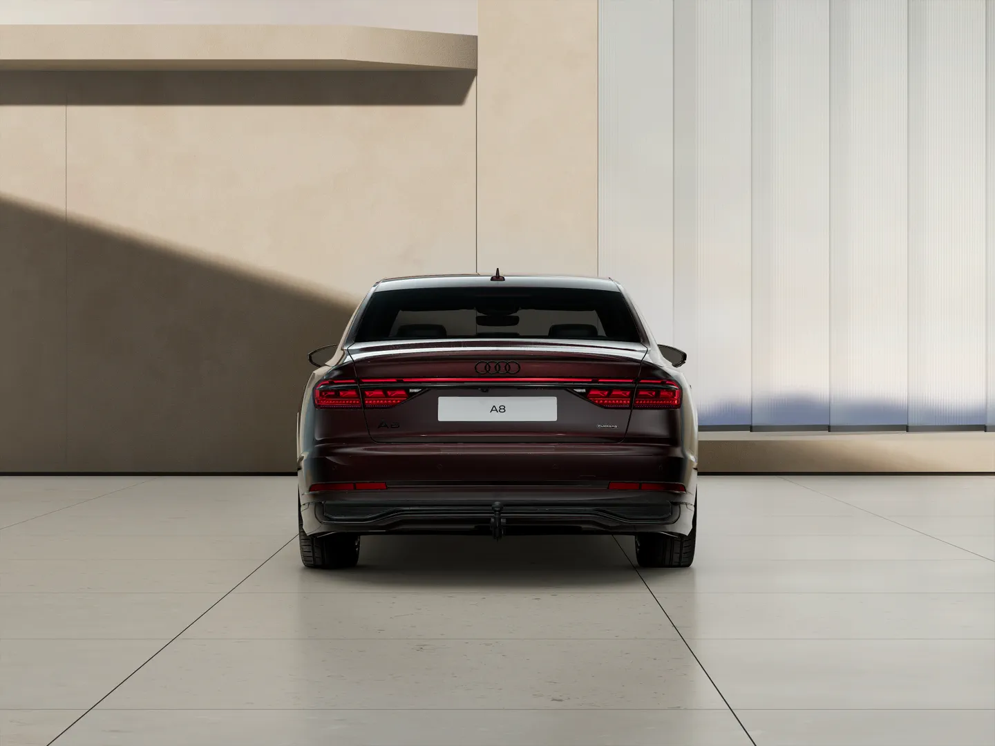 Zdjęcie&nbsp;Audi A8&nbsp;50 TDI quattro 210(286) kW(KM) tiptronic&nbsp;– Ujęcie: tył