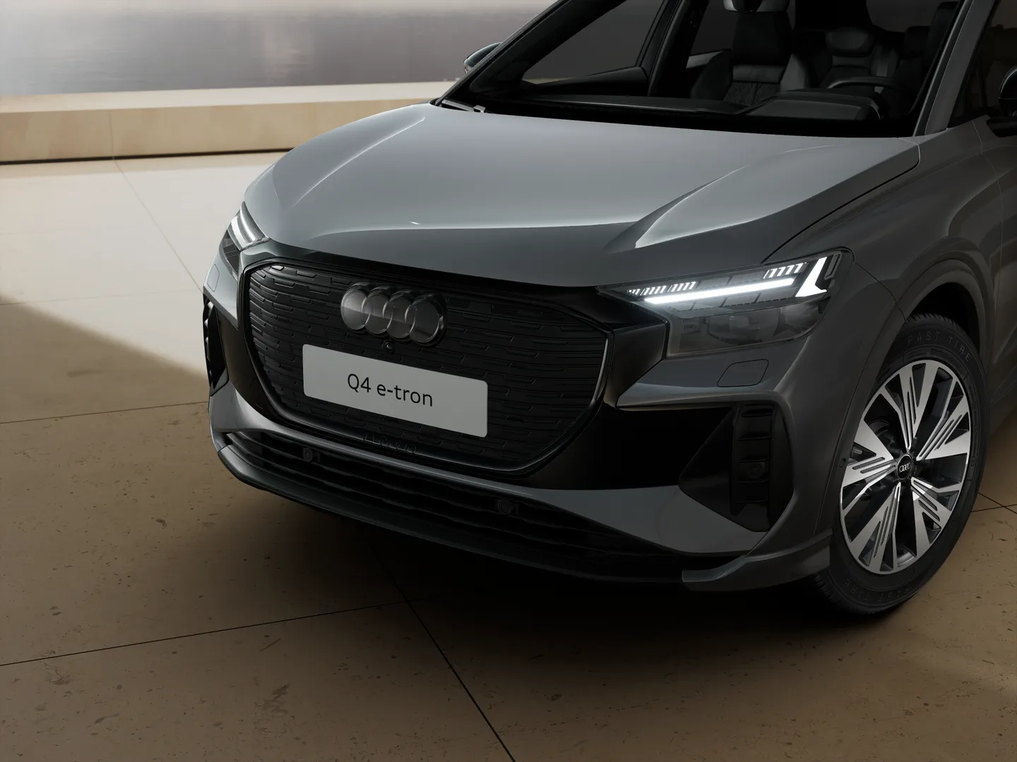 Zdjęcie&nbsp;Audi Q4 e-tron&nbsp;40 e-tron 150,00 kW&nbsp;– Ujęcie: reflektory