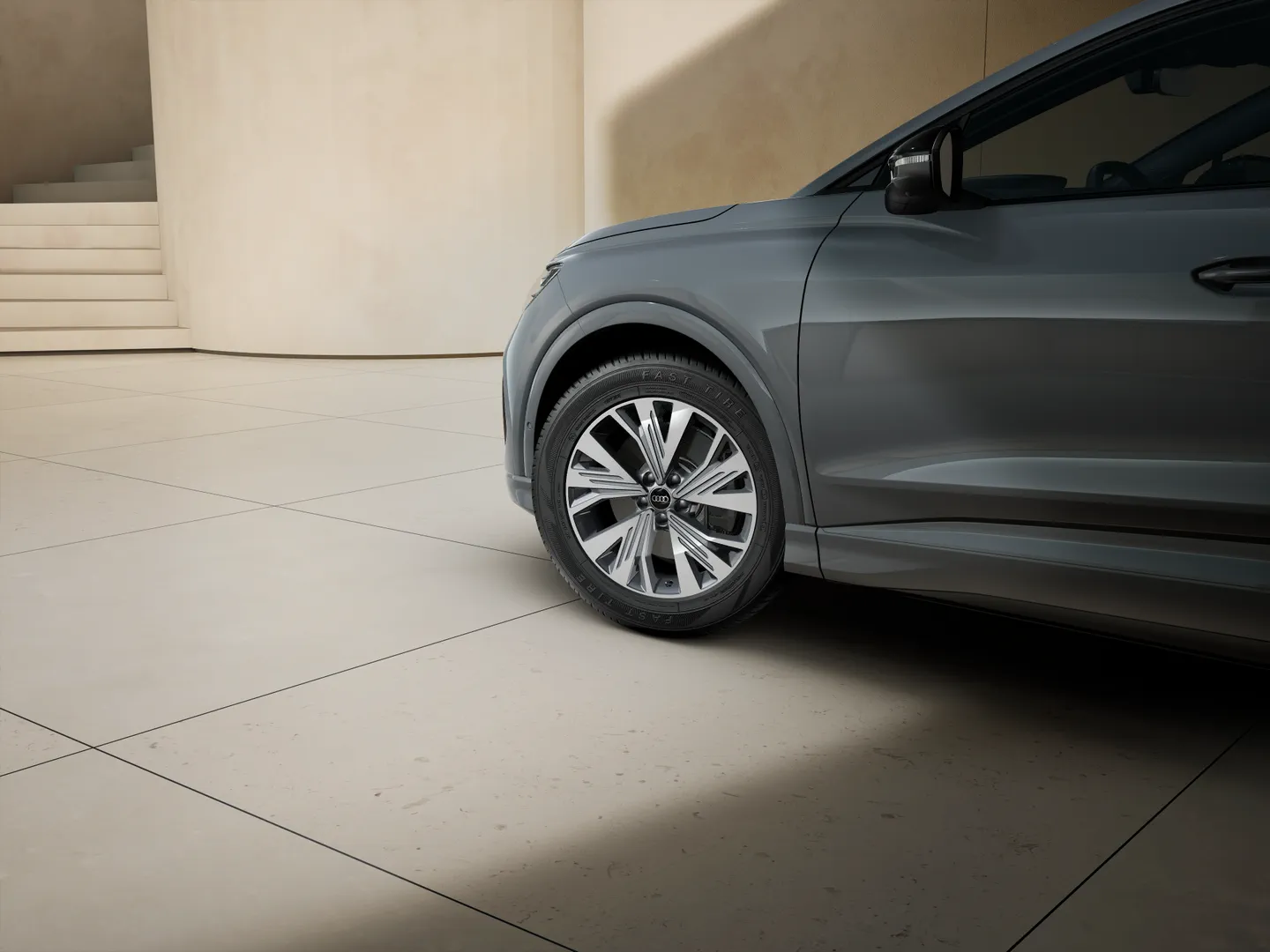 Zdjęcie&nbsp;Audi Q4 e-tron&nbsp;40 e-tron 150,00 kW&nbsp;– Ujęcie: obręcze