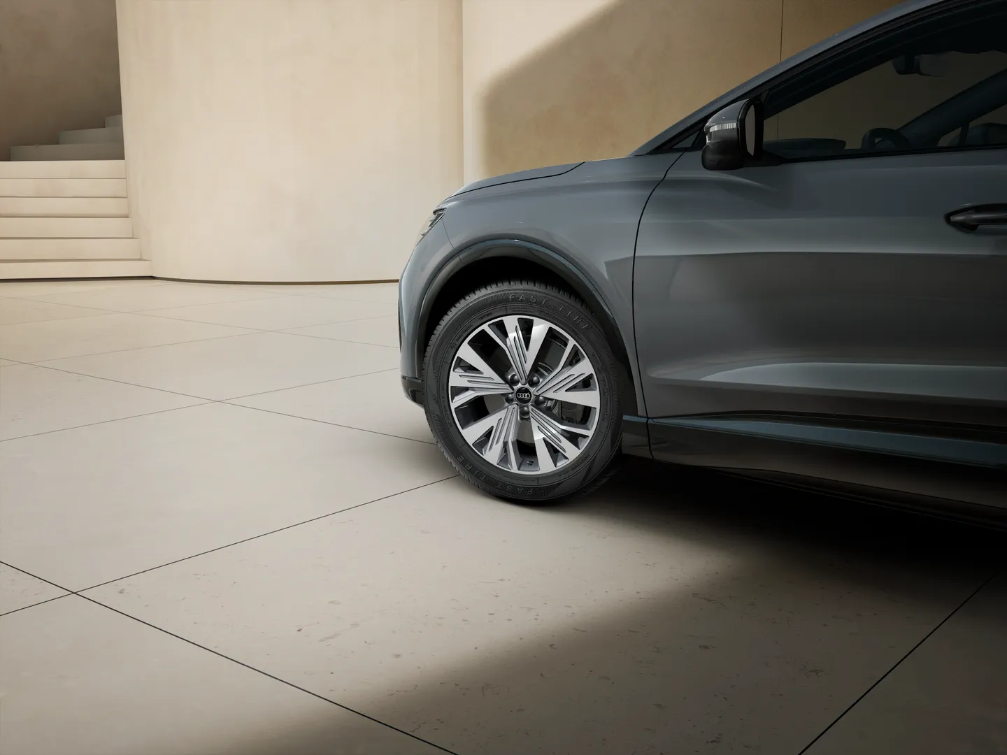Zdjęcie Audi Q4 Sportback e-tron 45 e-tron 210,00 kW – Ujęcie: obręcze