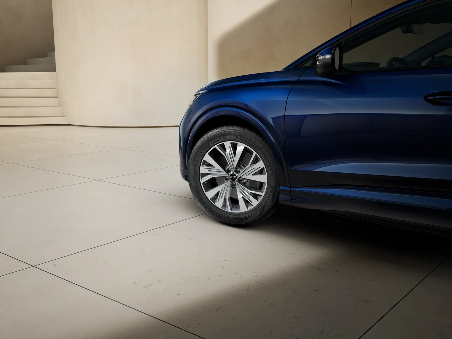 Zdjęcie&nbsp;Audi Q4 Sportback e-tron&nbsp;40 e-tron 150,00 kW&nbsp;– Ujęcie: obręcze